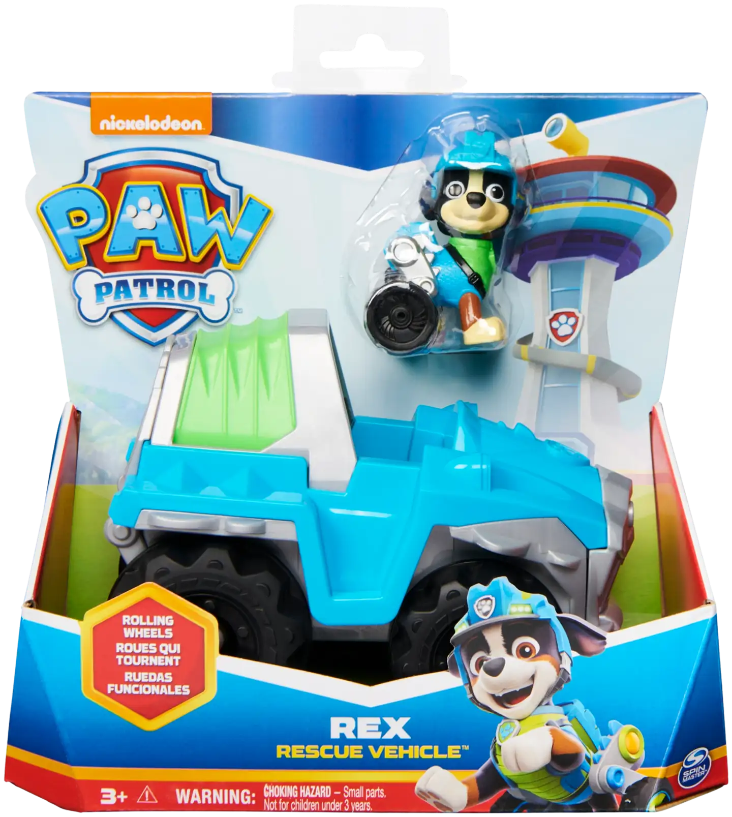 Paw Patrol Perusajoneuvo - Rex - 1