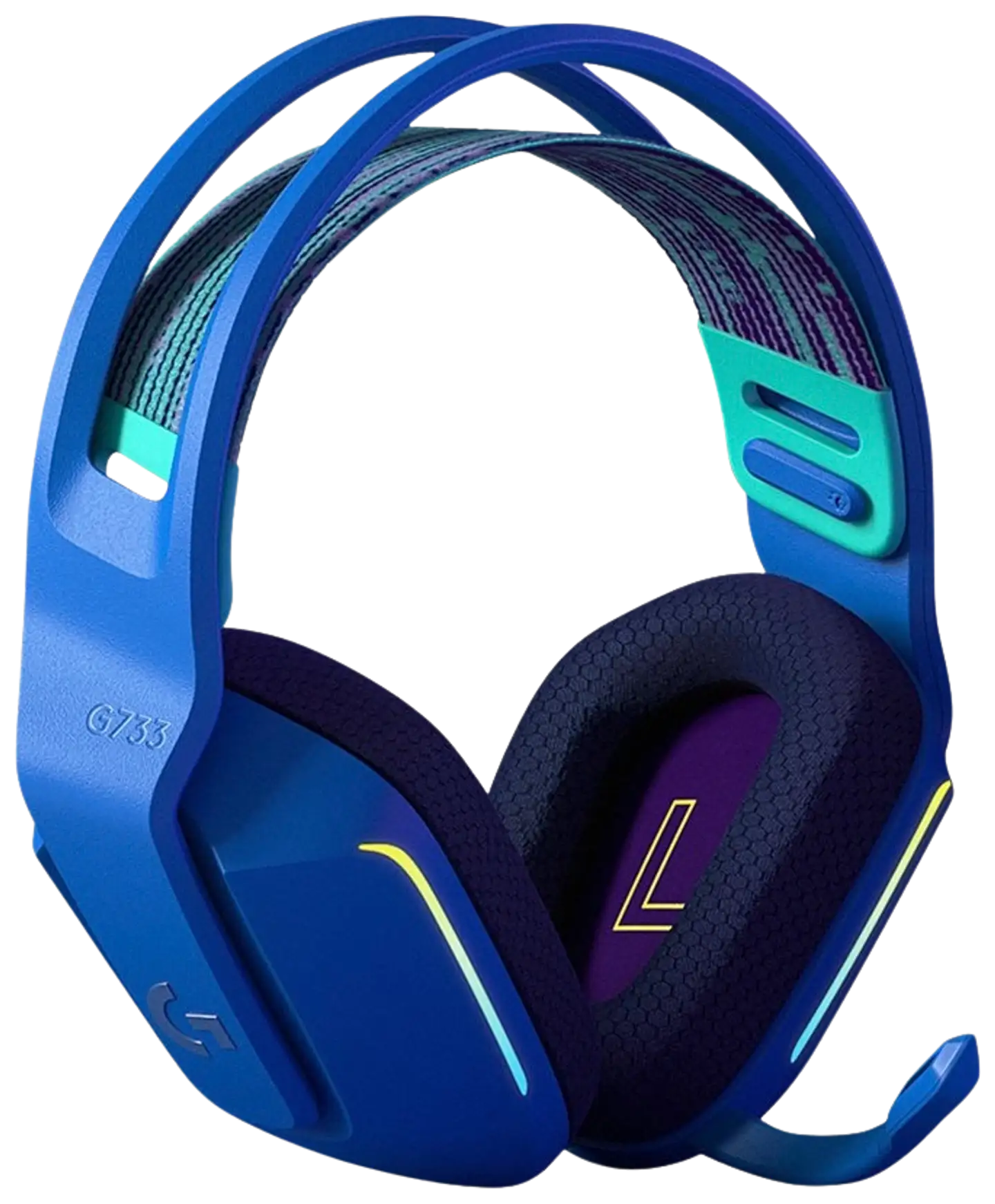 Logitech pelikuuloke Lightspeed G733 sininen - 2