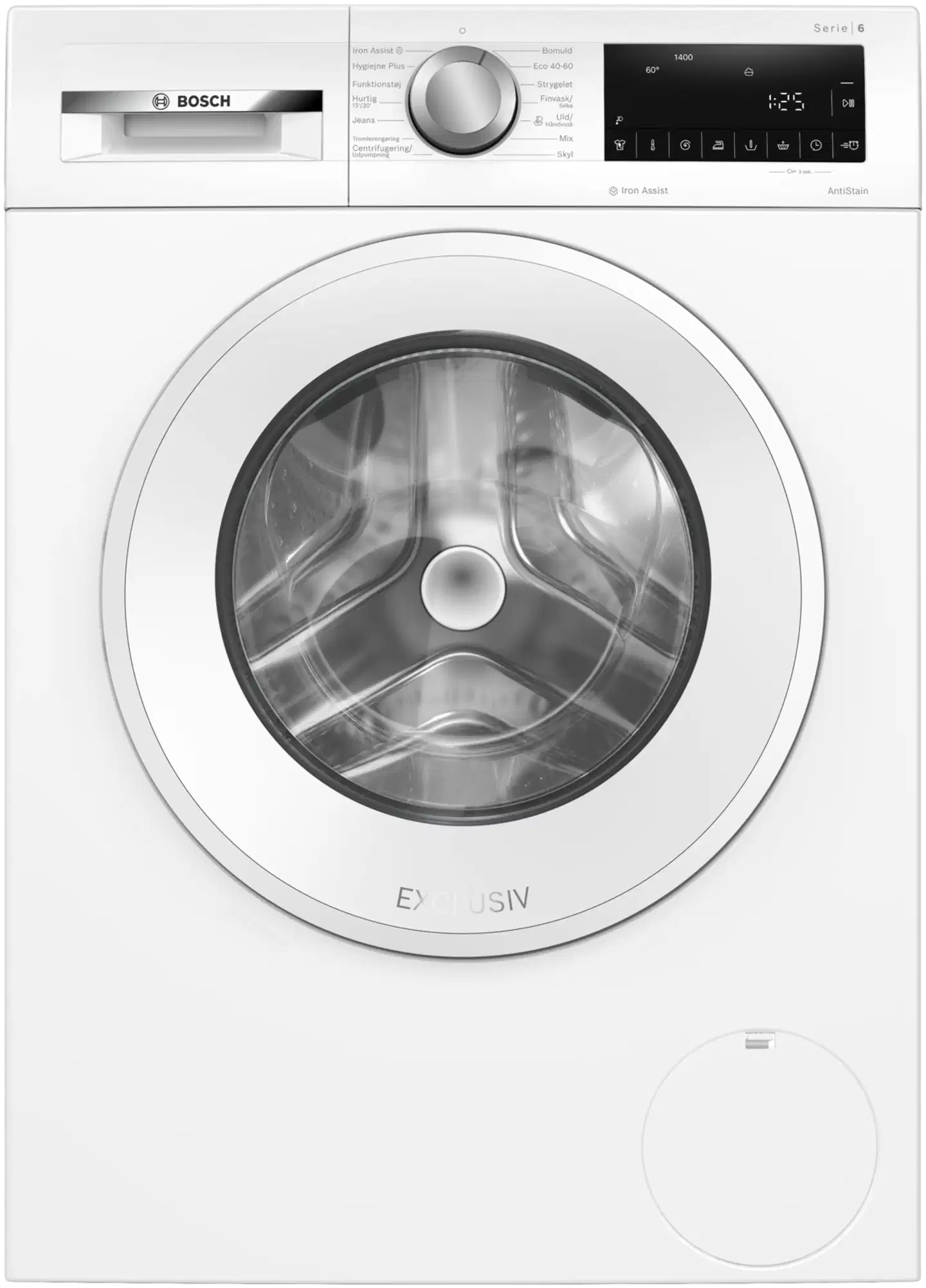 Bosch Serie 6 pyykinpesukone 9 kg maks. 1400 kierr./min