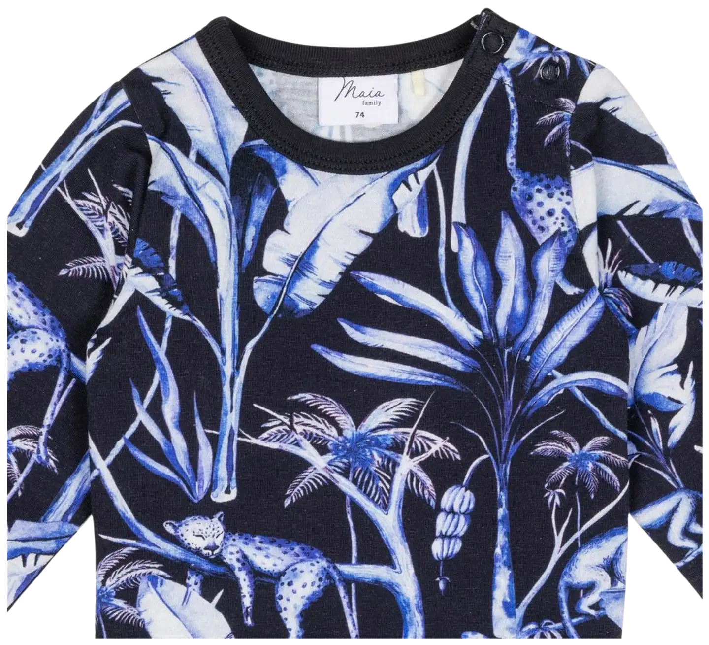 Ma-ia Family vauvojen body Sademetsä 205388 - tummansininen - 2