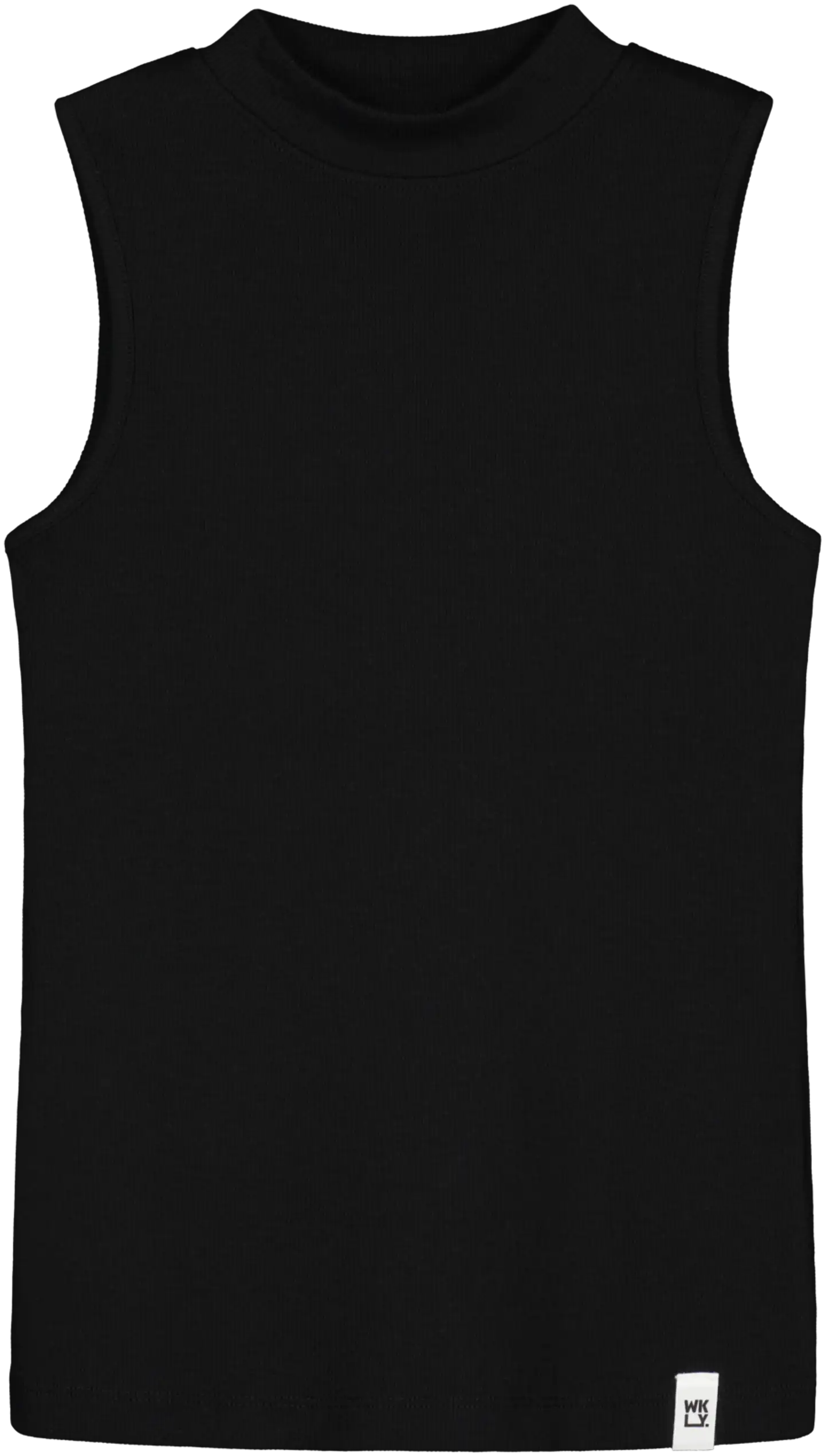 WKLY. naisten trikootoppi kilpikonnakauluksella 213W030122 - BLACK - 1