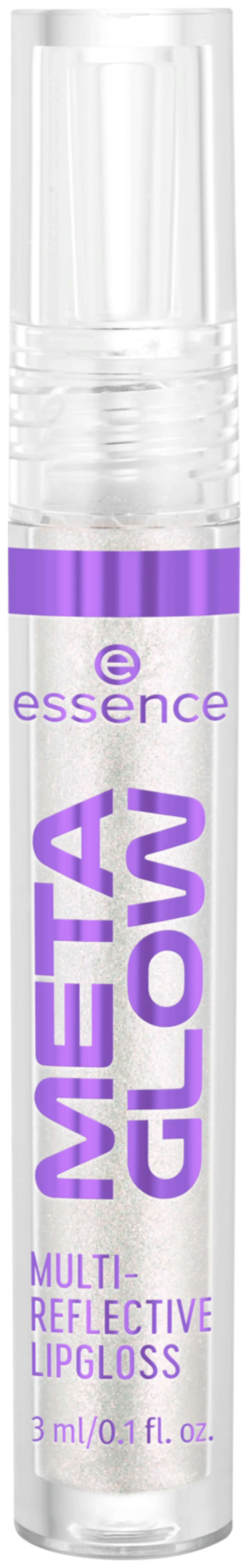 essence META GLOW MULTI-REFLECTIVE LIPGLOSS 01 Cyber Space 3 ml - 2