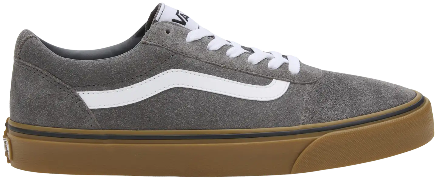 Vans miesten mokkanahkainen vapaa-ajan jalkine Ward Grey - Pewter/Gum - 1