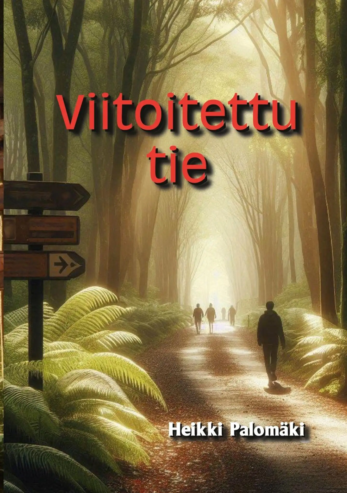 Palomäki, Viitoitettu tie