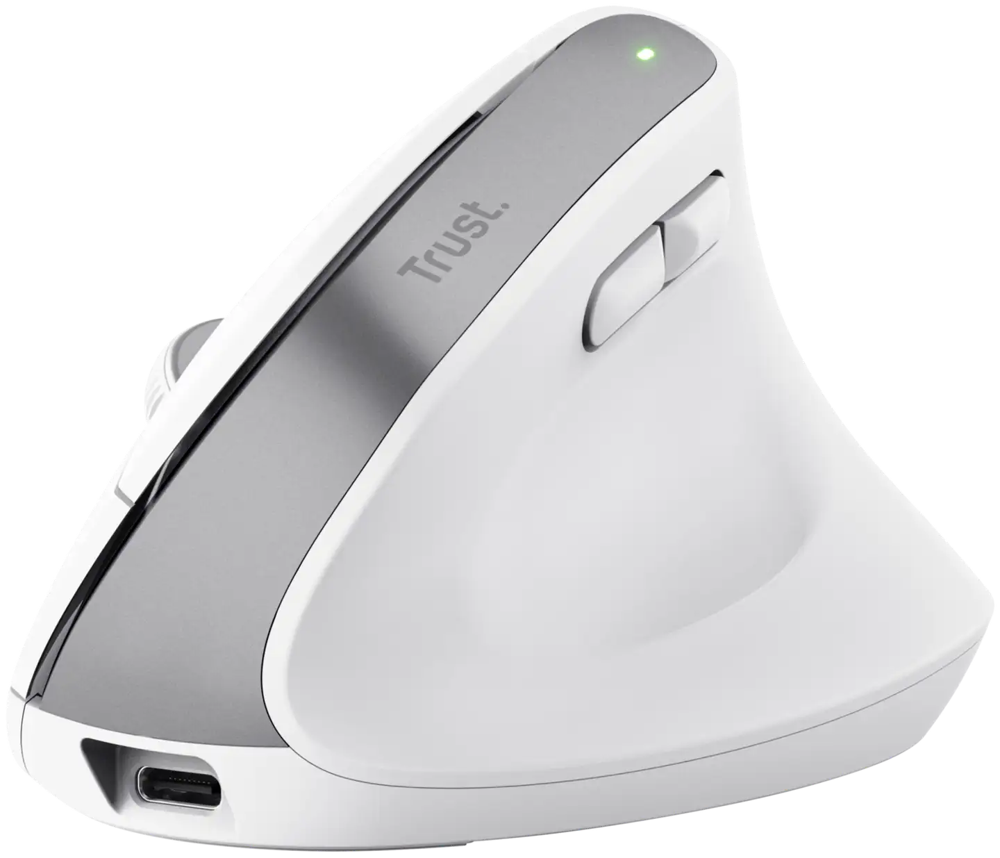 Trust Bayo+ ergonominen langaton hiiri valkoinen - 3