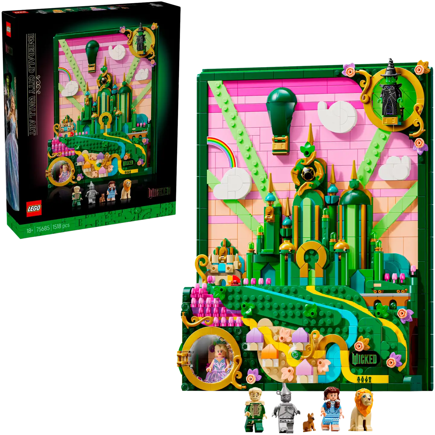 LEGO® Wicked 75685 Emerald City ‑taideteos - 1