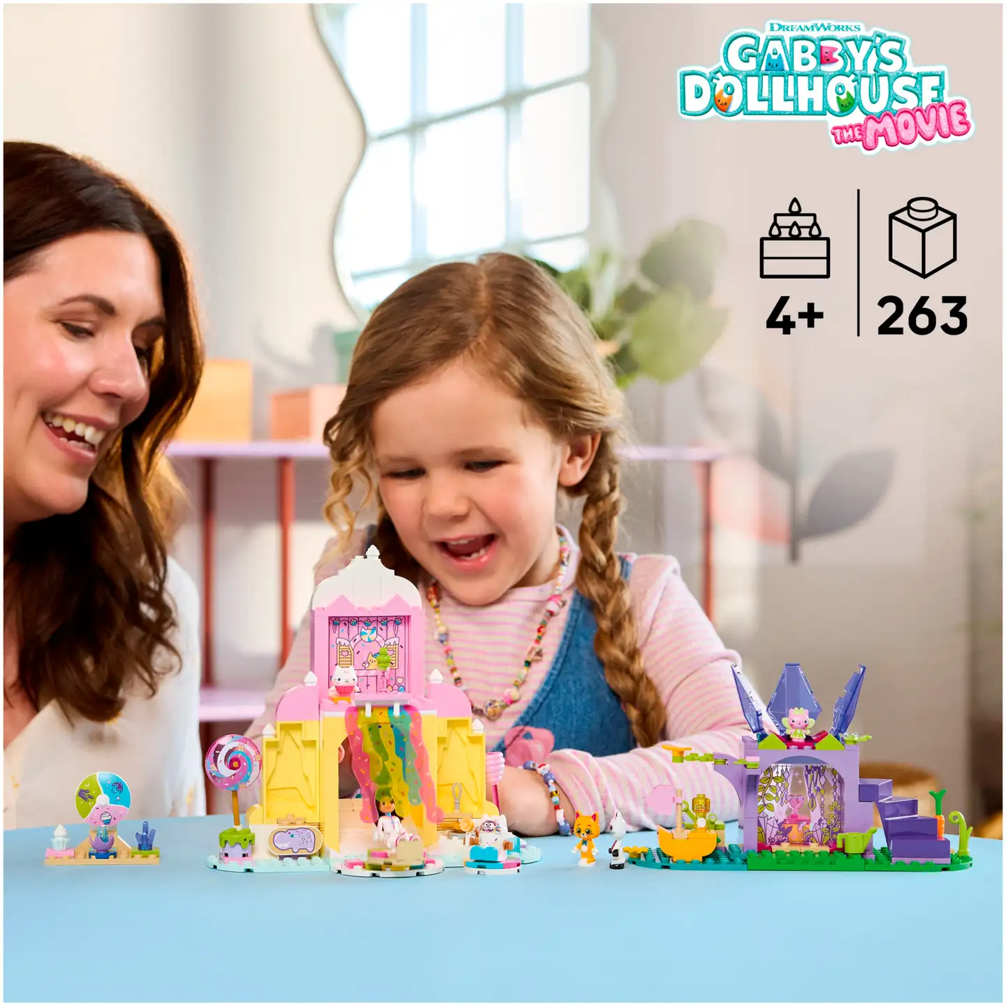 LEGO Gabby's Dollhouse 11205 Karamellivuori ja Kisupuutarha - 9