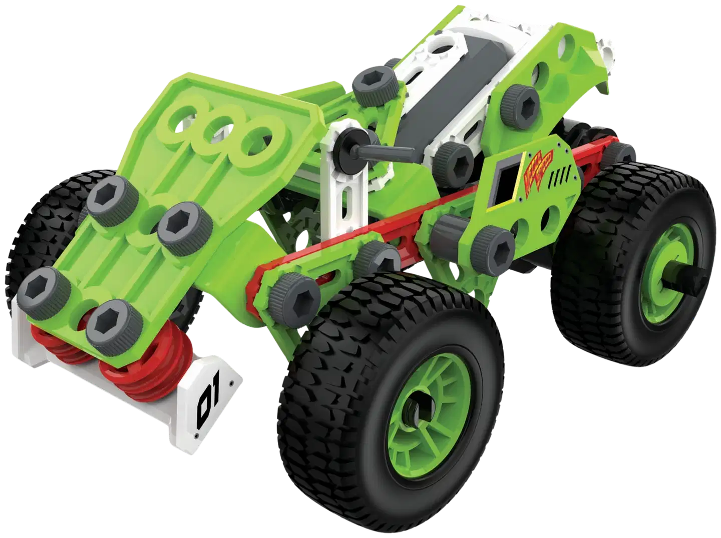 Meccano Junior Pull Back Buggy -rakennussarja - 7