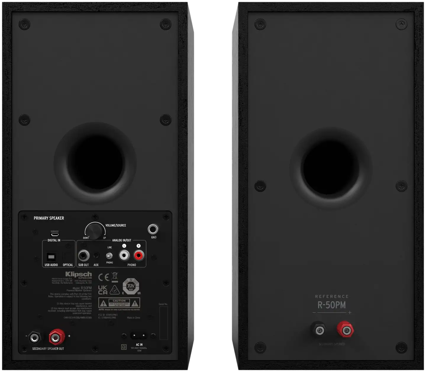 Klipsch R-50PM aktiivikaiutinpari - 4