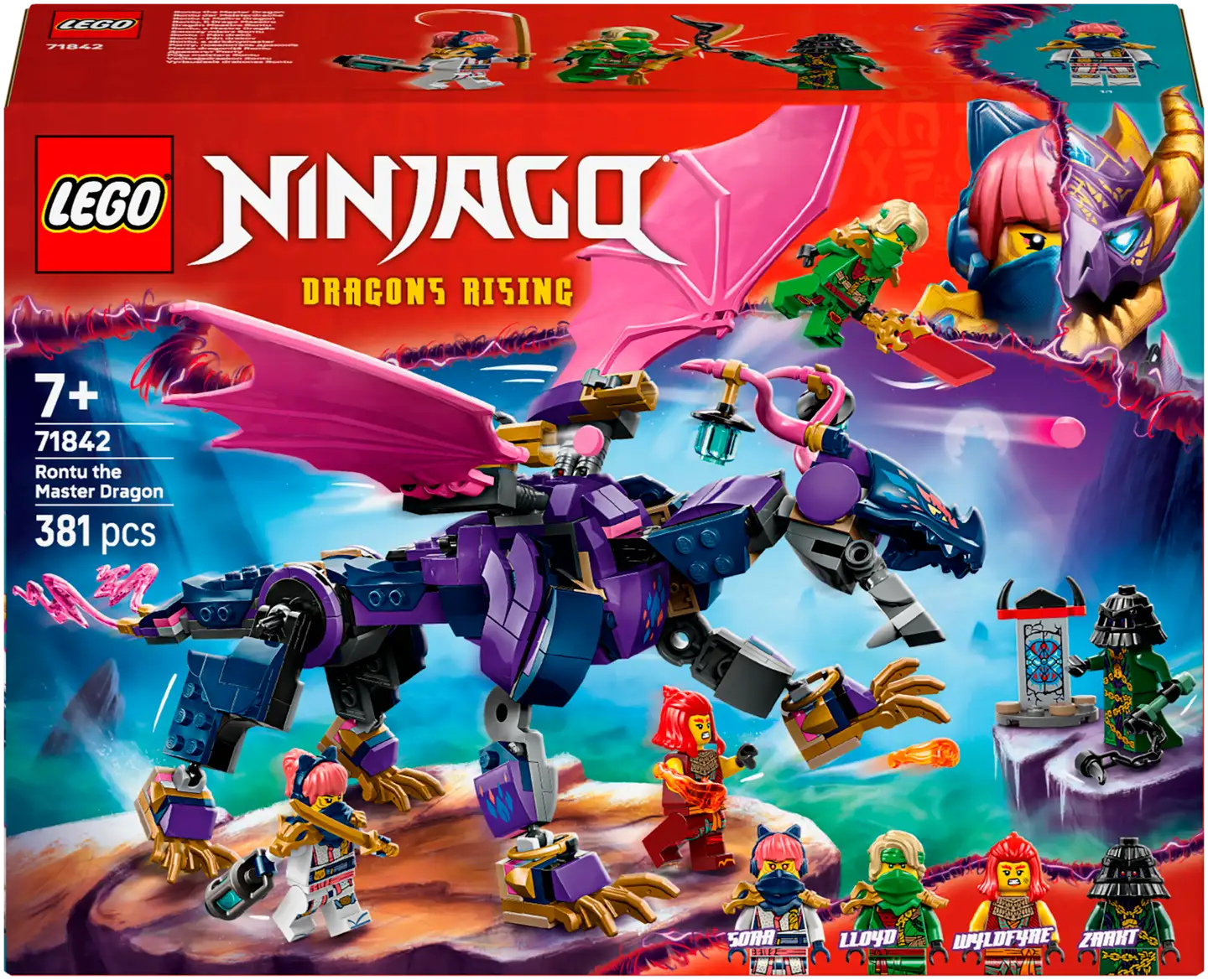 LEGO® Ninjago 71842 Rontu-mestarilohikäärme - 2