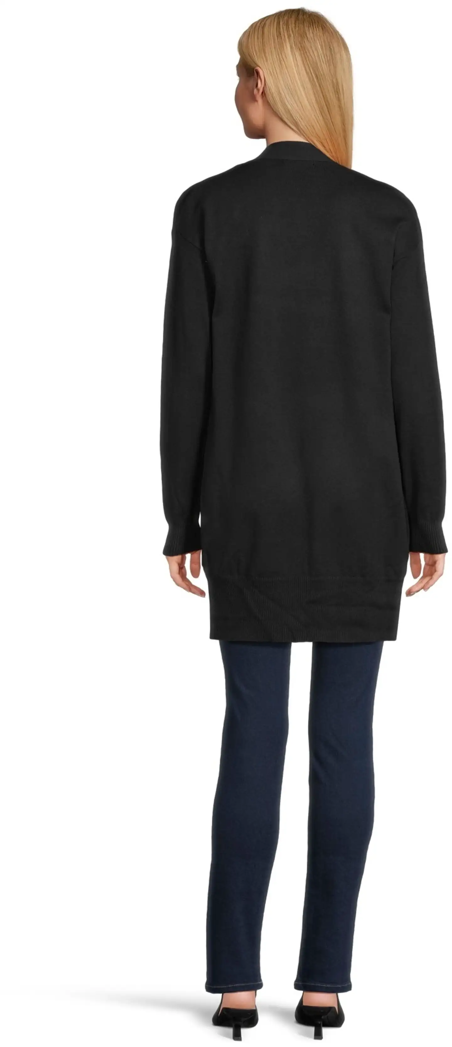 House naisten neuletakki Linda - MUSTA - 3