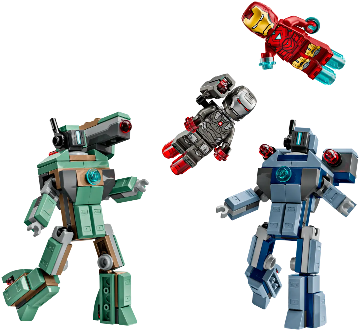 LEGO Super Heroes 76320 Iron Man ja Sotakone vastaan Hammer-dronet - 4