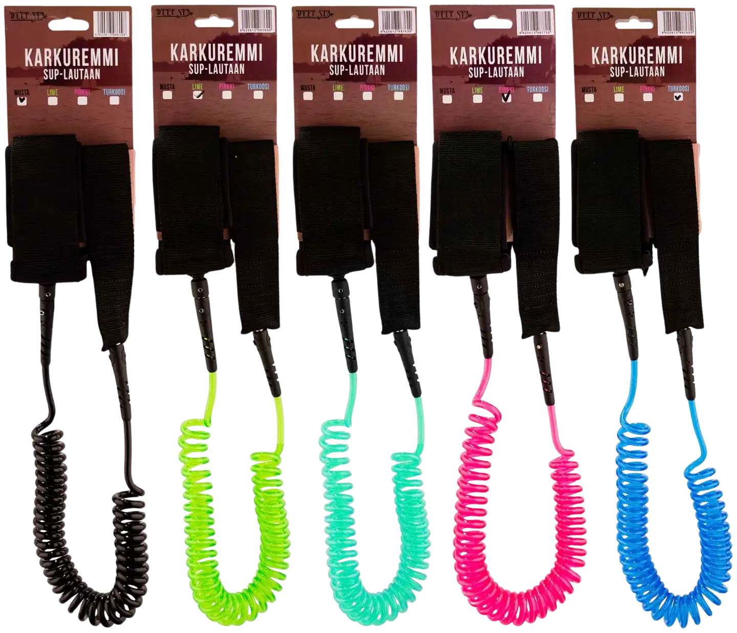 Deep Sea karkuremmi SUP-lautaan, lime - 2