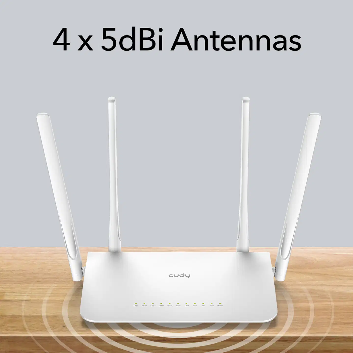 Cudy langaton sovitin WU1400 - 19