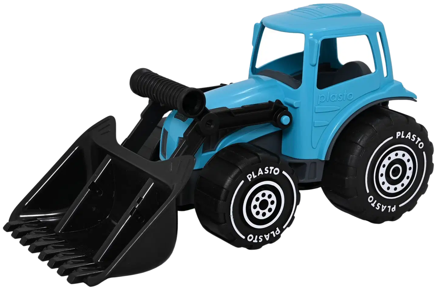 Plasto kauhatraktori, 32 cm, turkoosi
