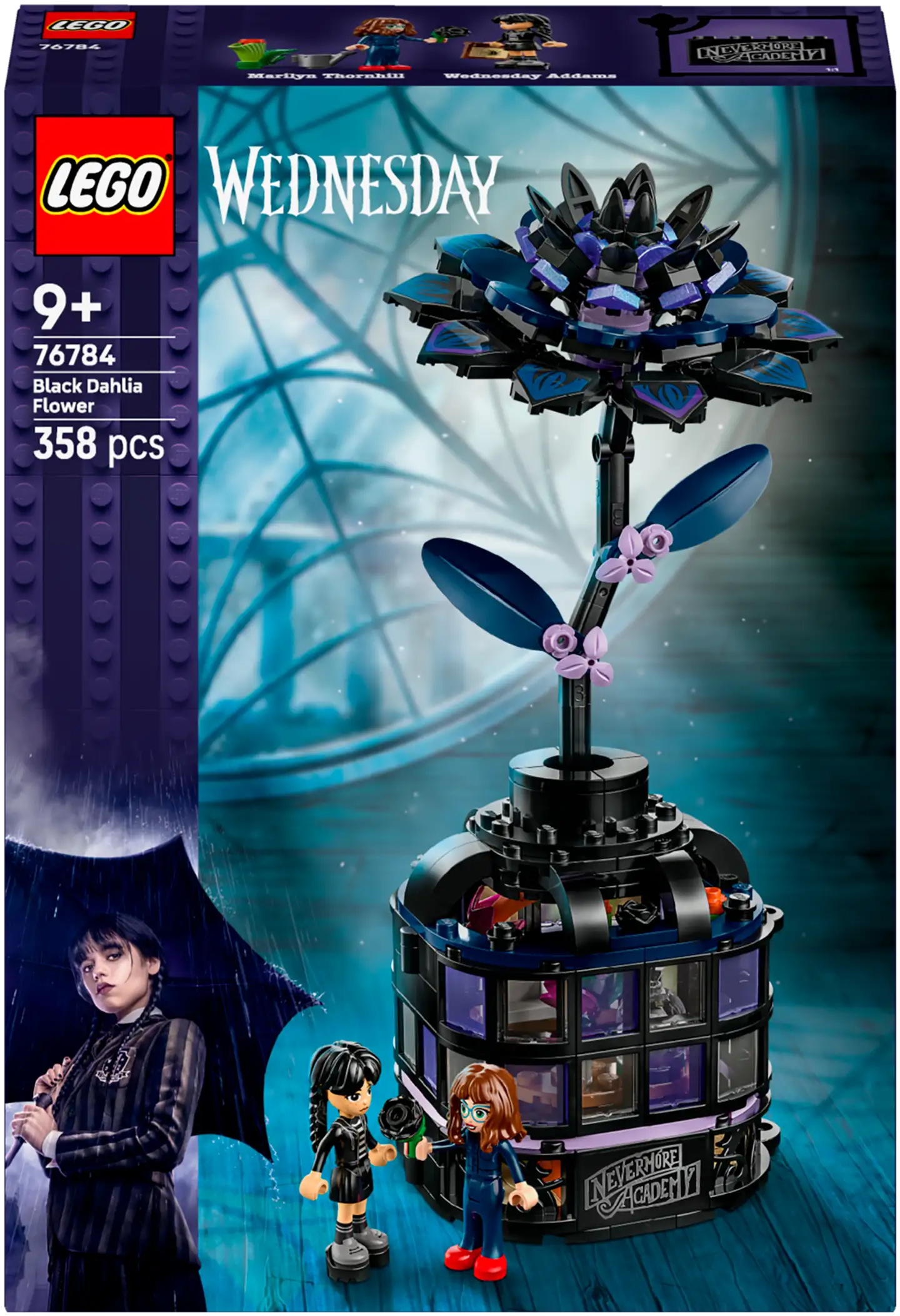 LEGO Wednesday 76784 Musta daalia - 1