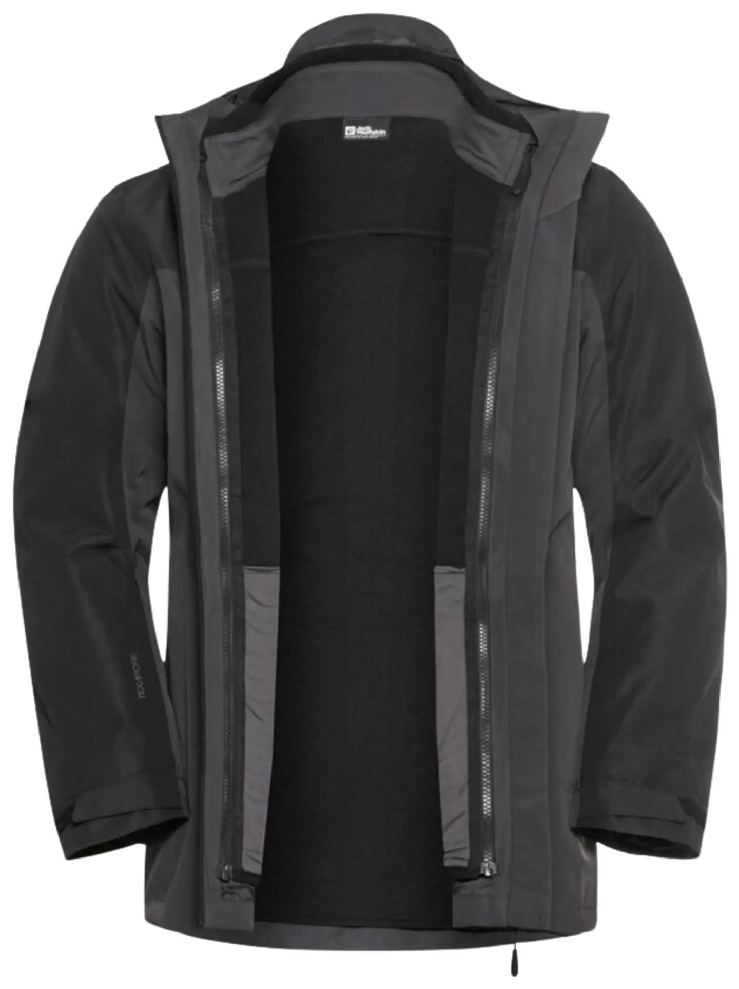 Jack Wolfskin miesten takki Taubenberg 3in1 - phantom - 5
