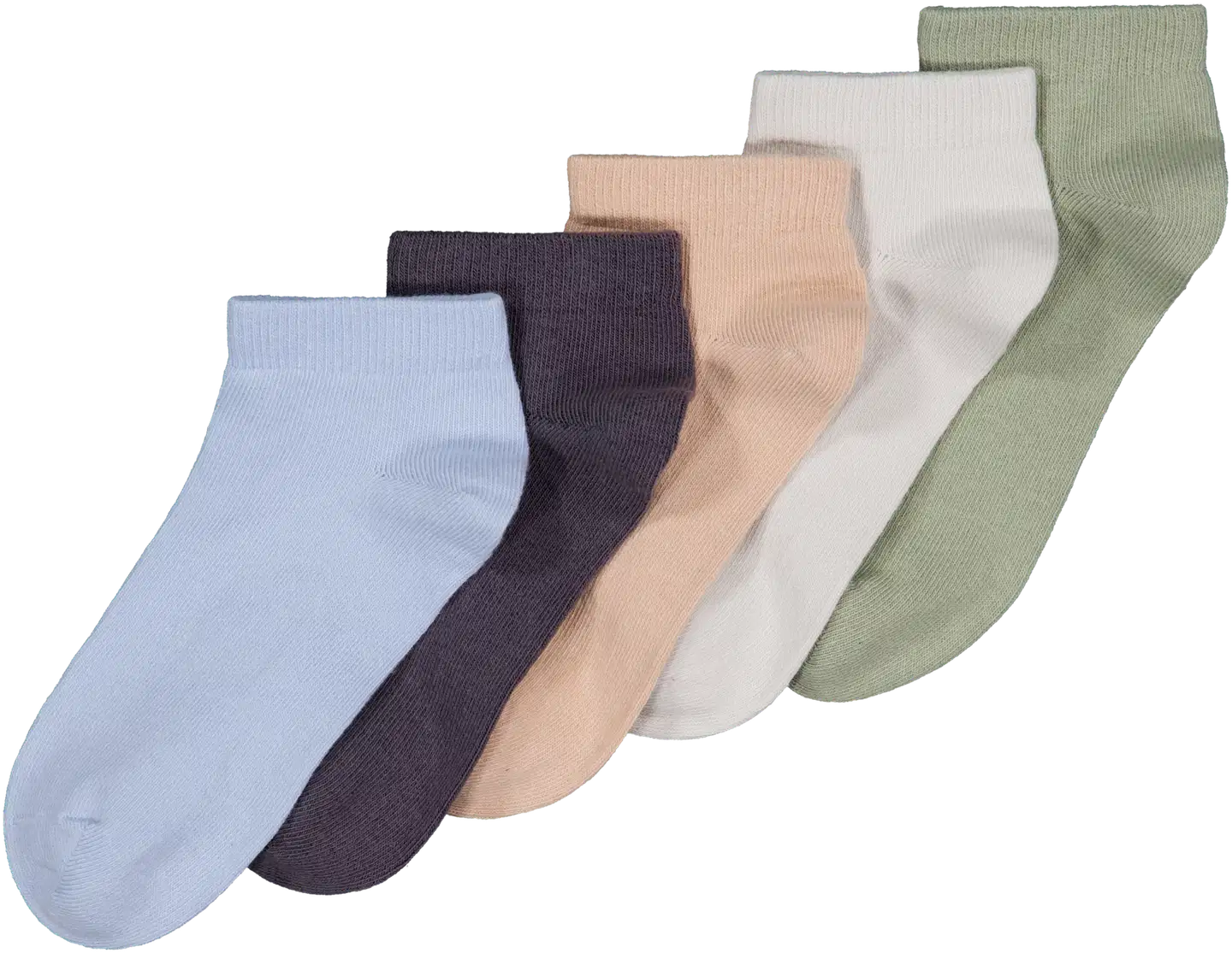 House lasten varrettomat sukat 234H260305 5-pack - Gray combo