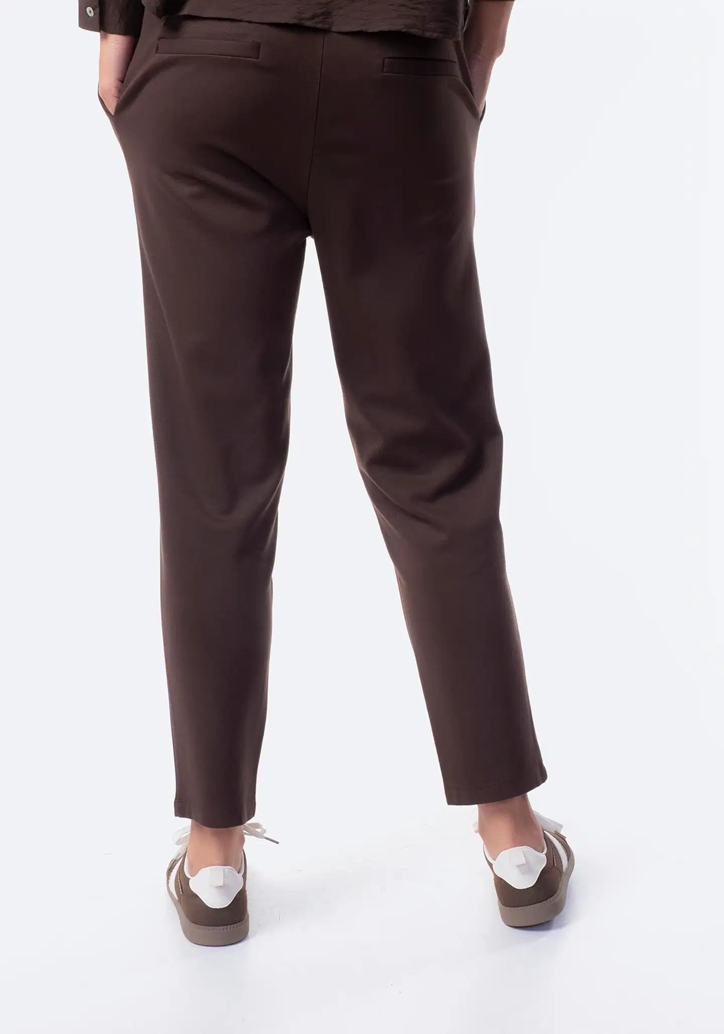 TEX naisten joggerit I286160 - BROWN - 3