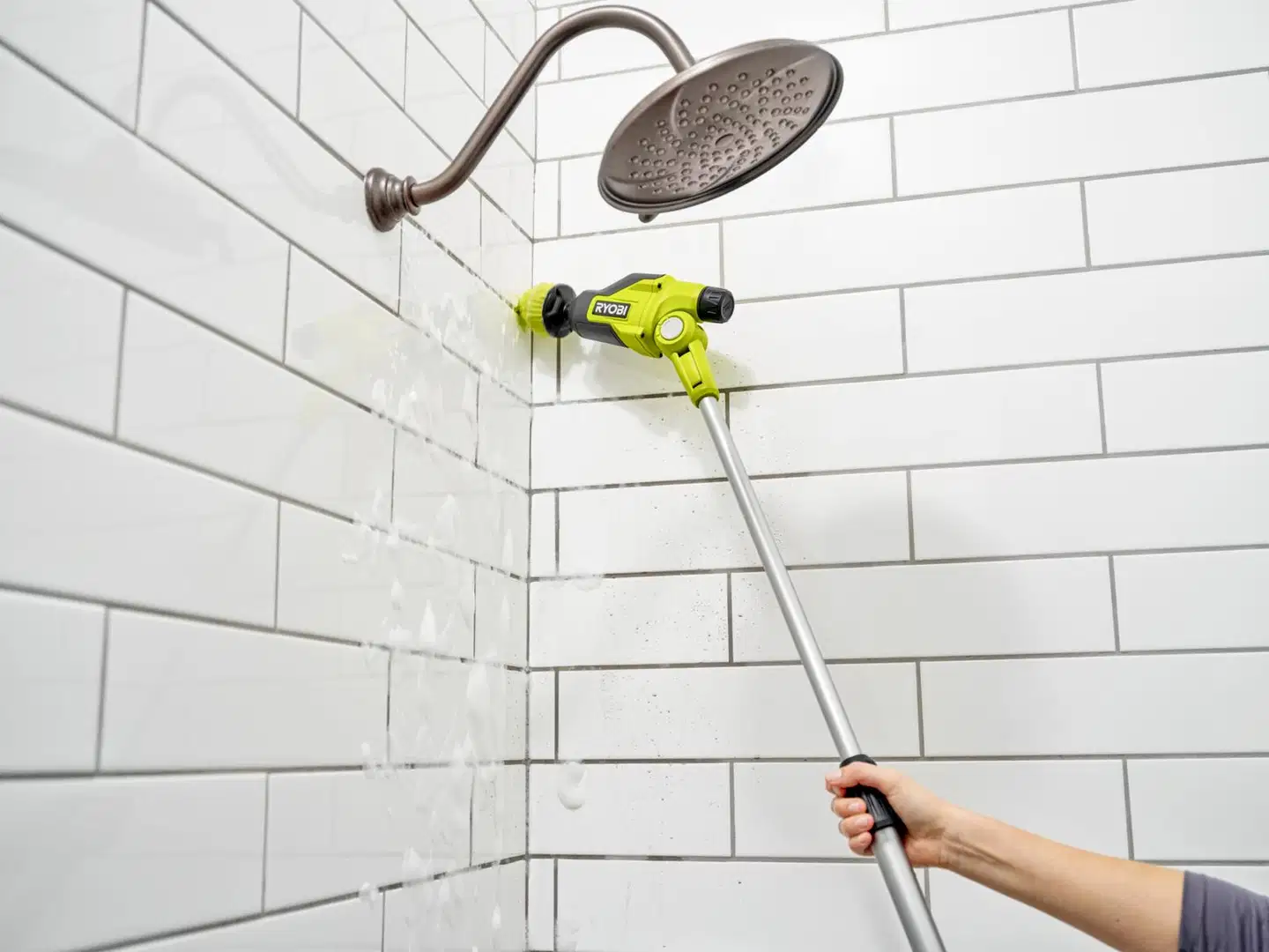 Ryobi 4V pesuharja teleskooppivarrella RTS4-0 - 10