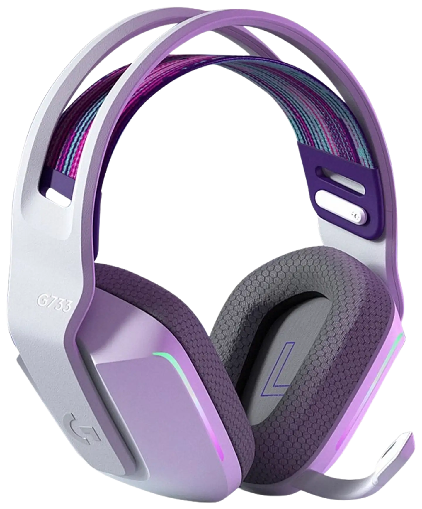 Logitech pelikuuloke Lightspeed G733 valkoinen - 2