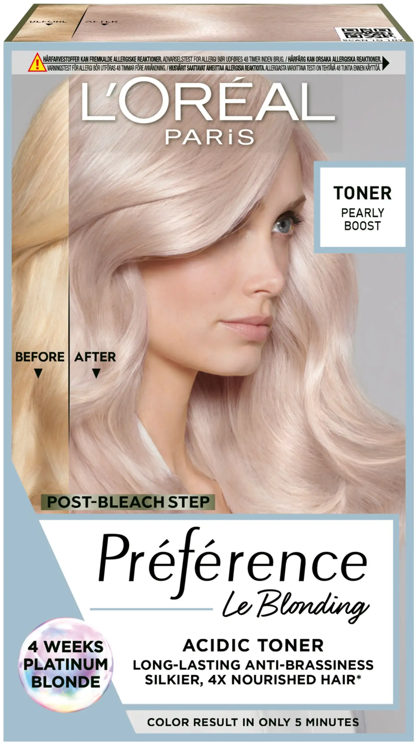 L'Oréal Paris Préférence Le Blonding Pearly Boost kevytväri 02 - 1