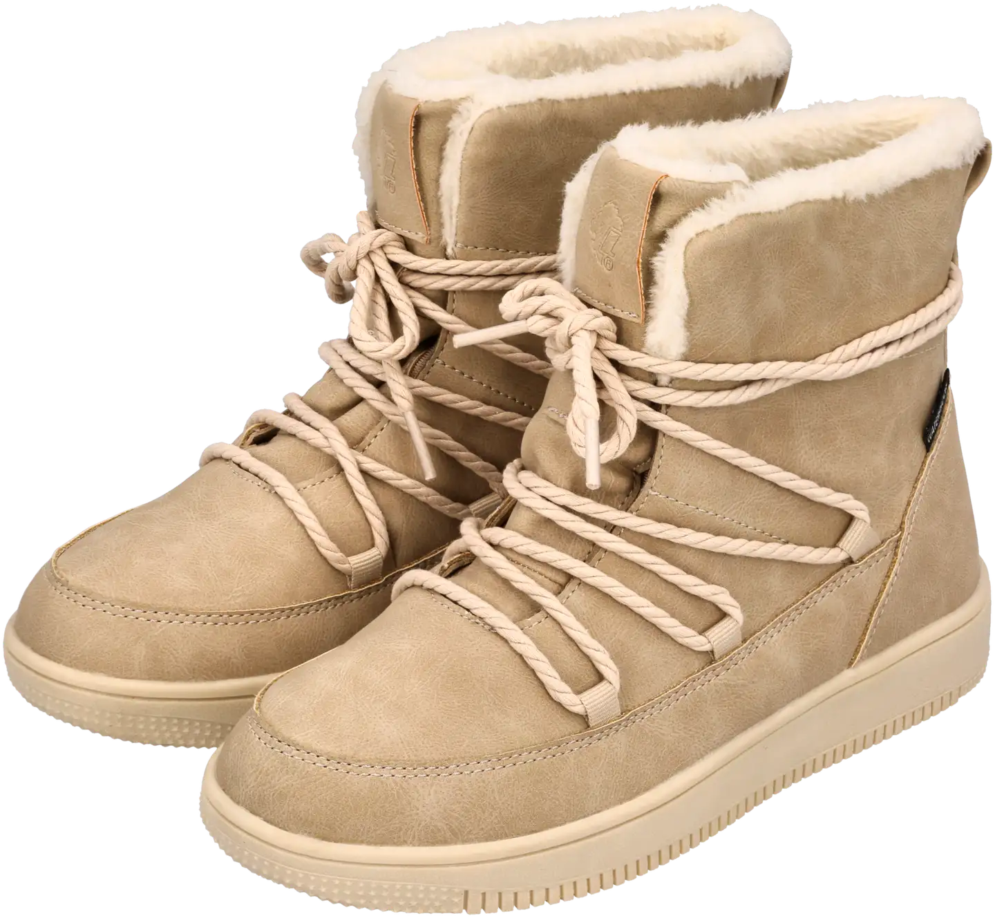 Lejon lasten vedenpitävät talvikengät Bailey - BEIGE - 3