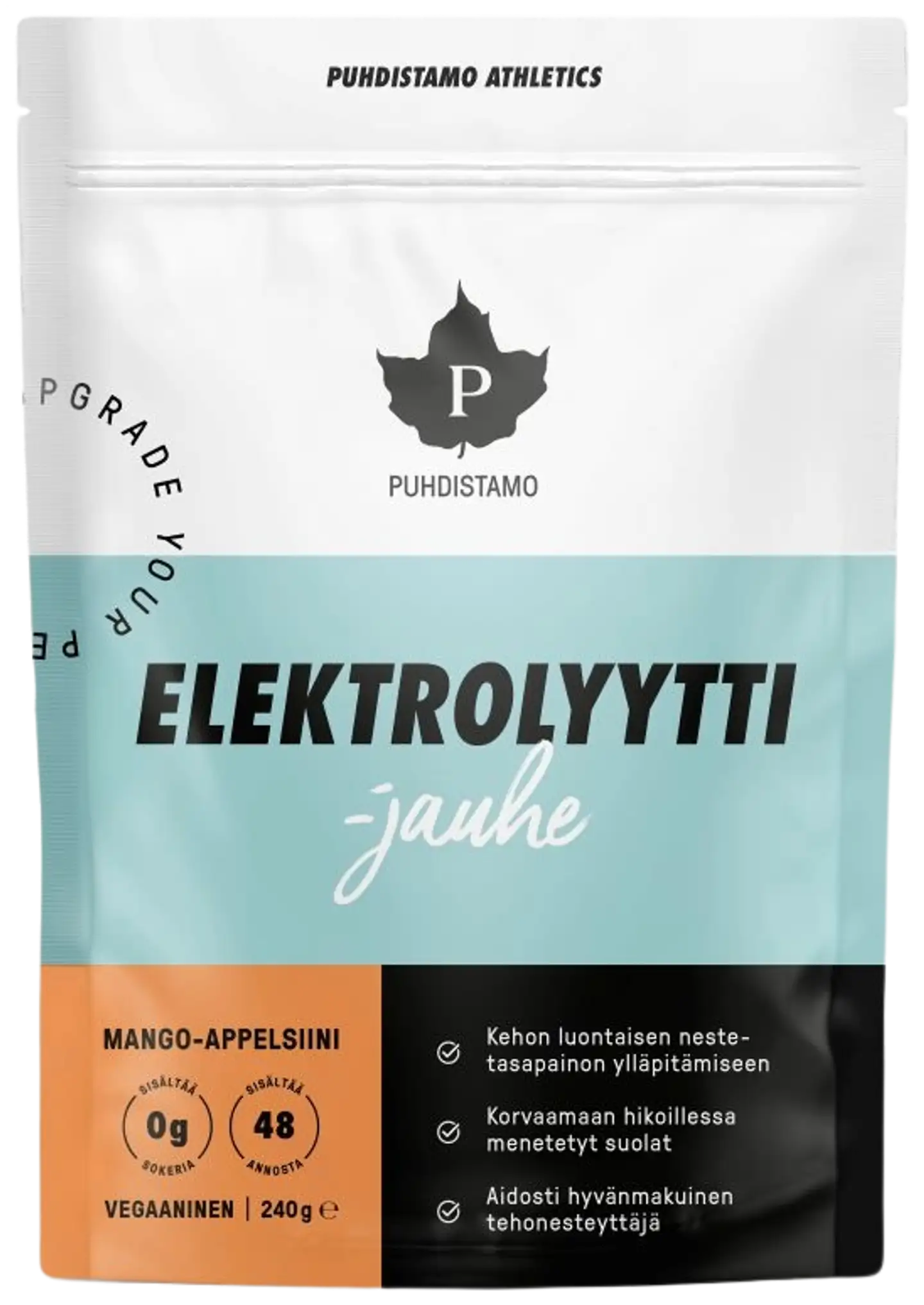 Puhdistamo Elektrolyyttijauhe Mango-Appelsiini 240 g