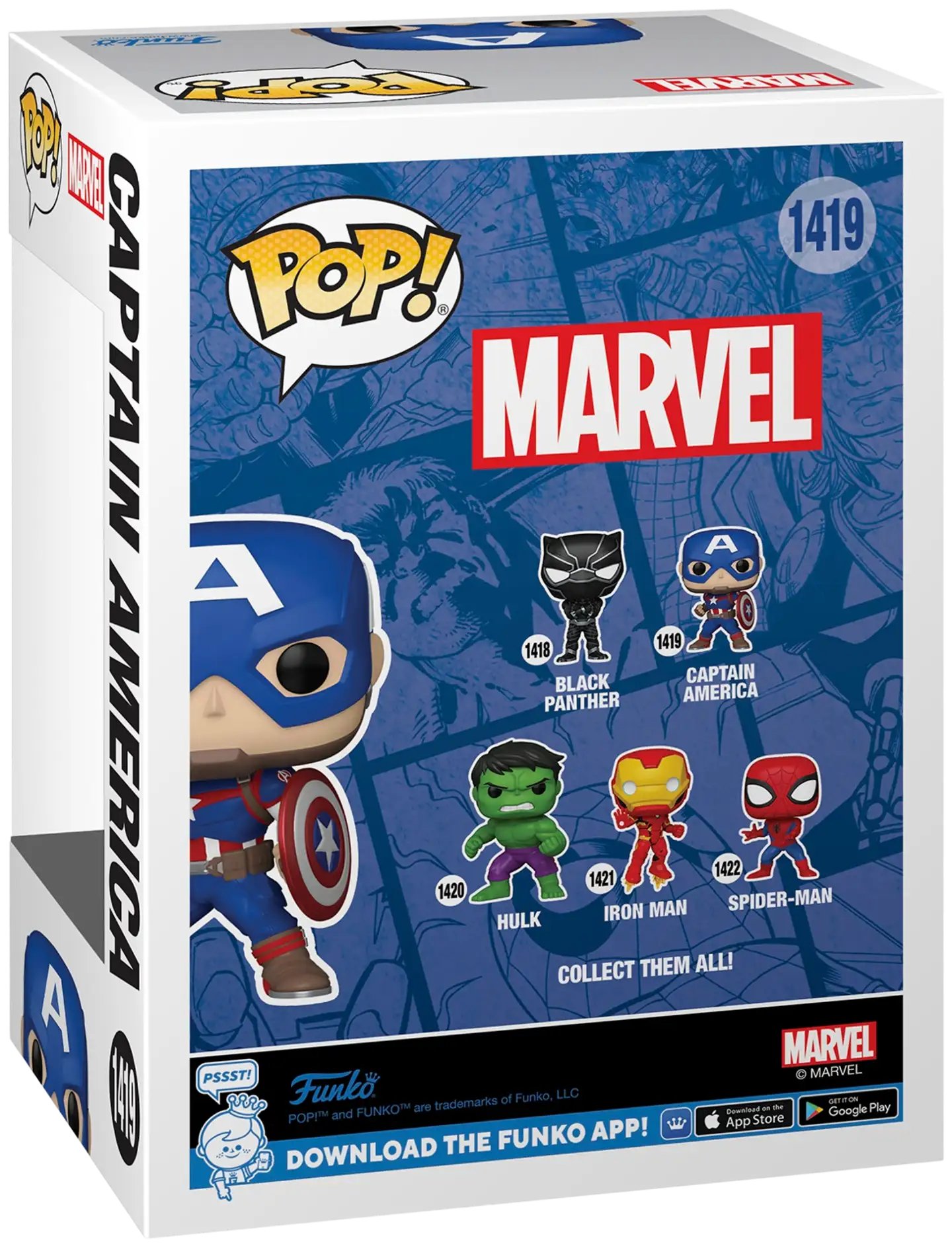 Funko POP Vinyl Marvel Captain America - 2