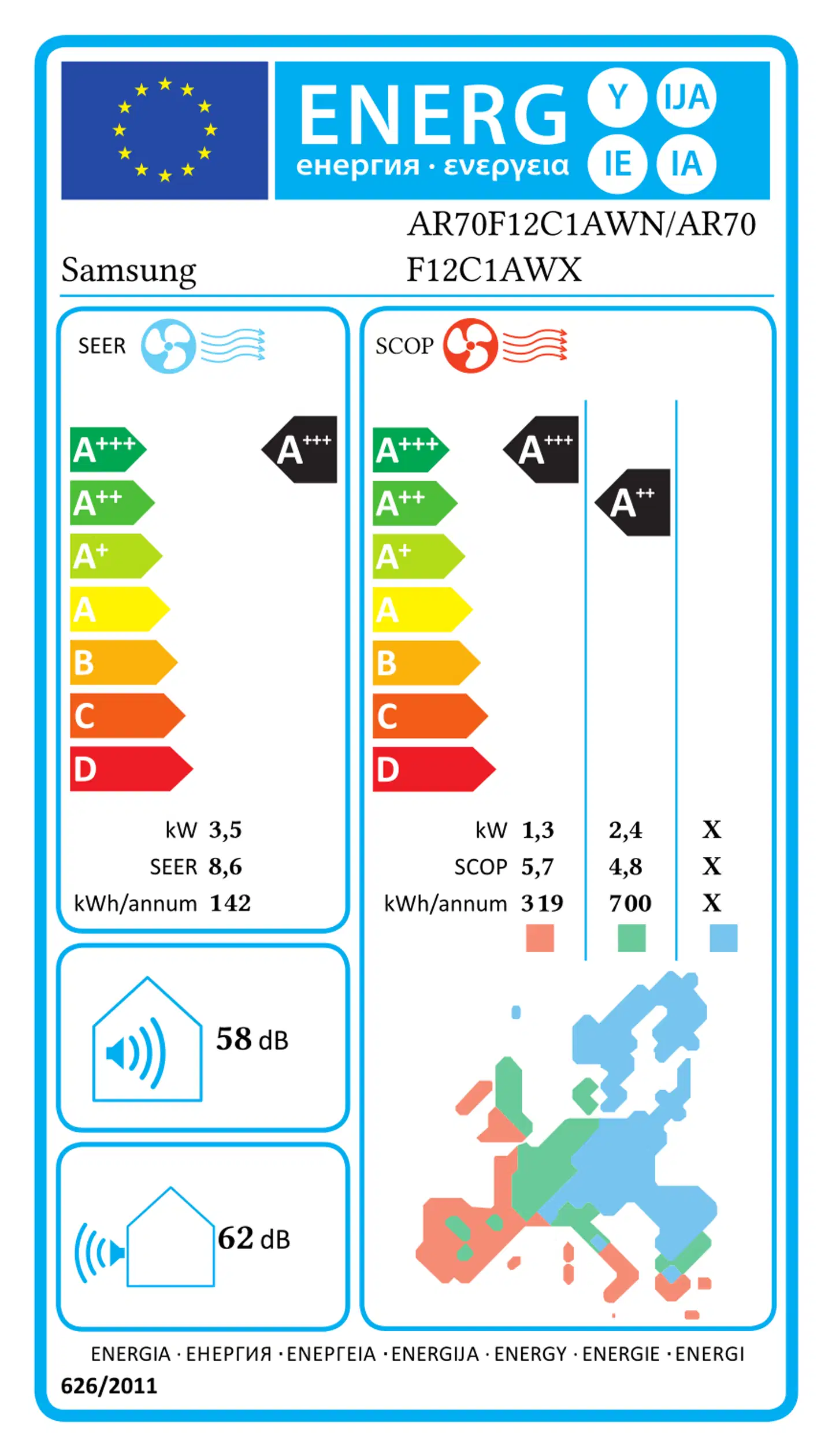 Samsung ilmalämpöpumppu Nordic Windfree Geo S2 3.5 + asennus - 5
