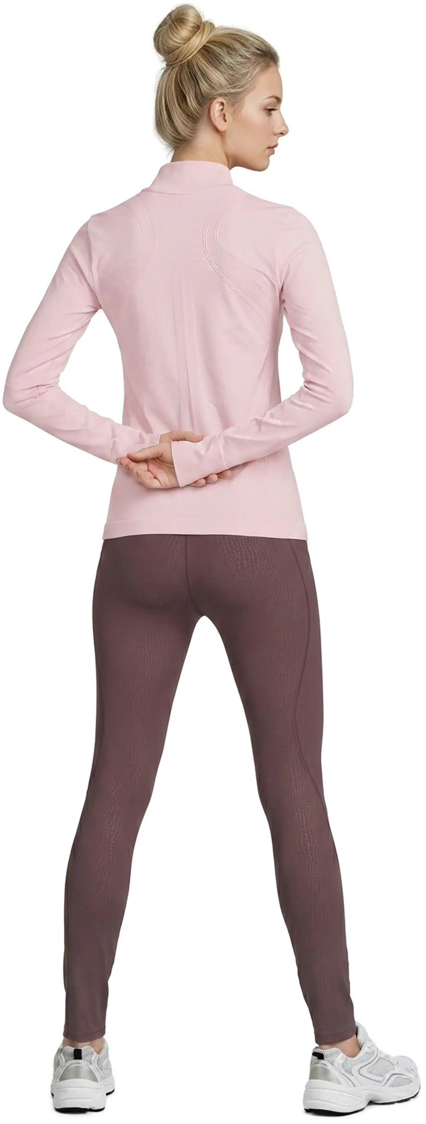 Danskin naisten saumaton treenitakki DPA2603 - burnished lilac - 3