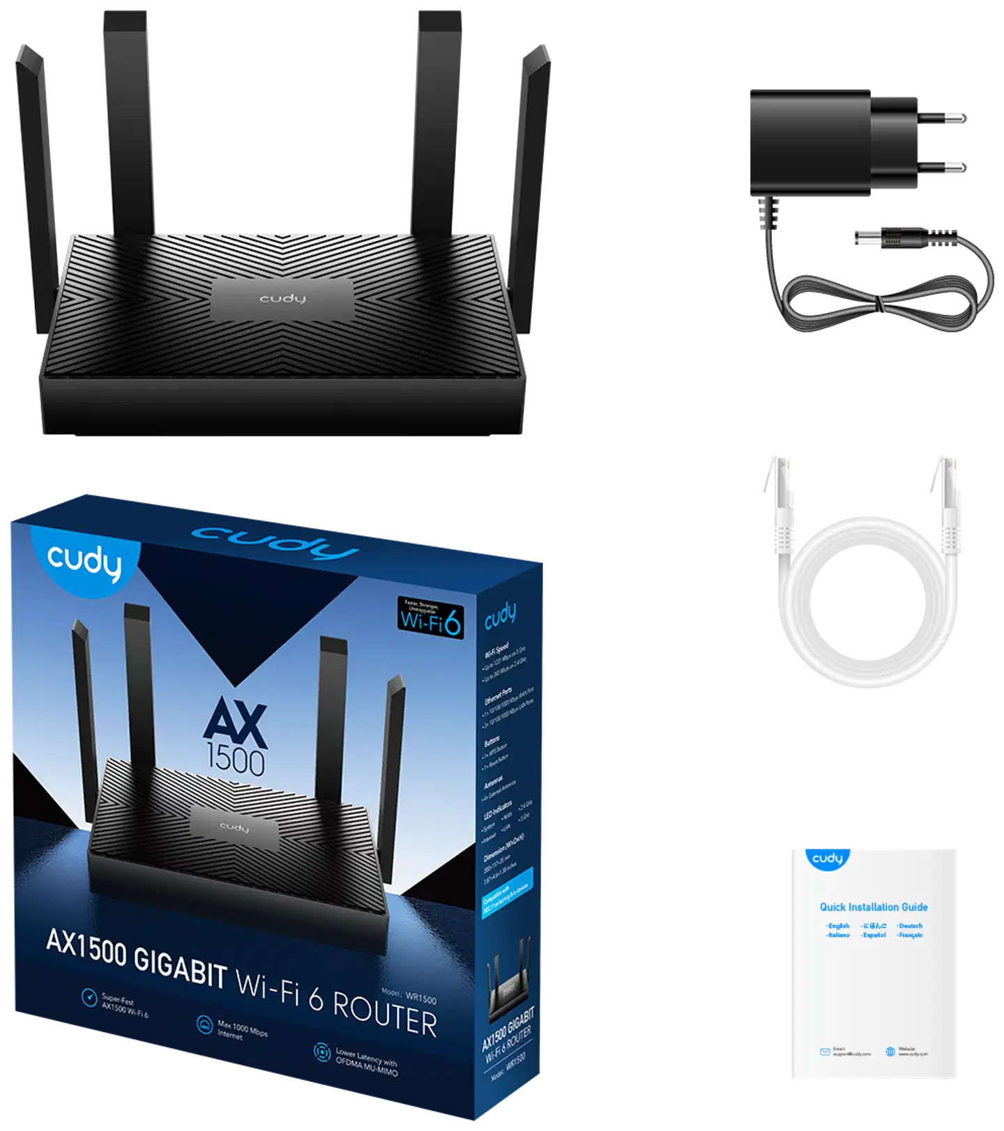 Cudy WiFi-reititin WR1500 - 7