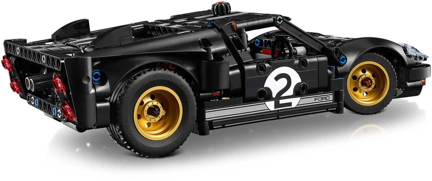 LEGO® Technic 42223 1966 Ford GT40 MKII ‑kilpa-auto - 6