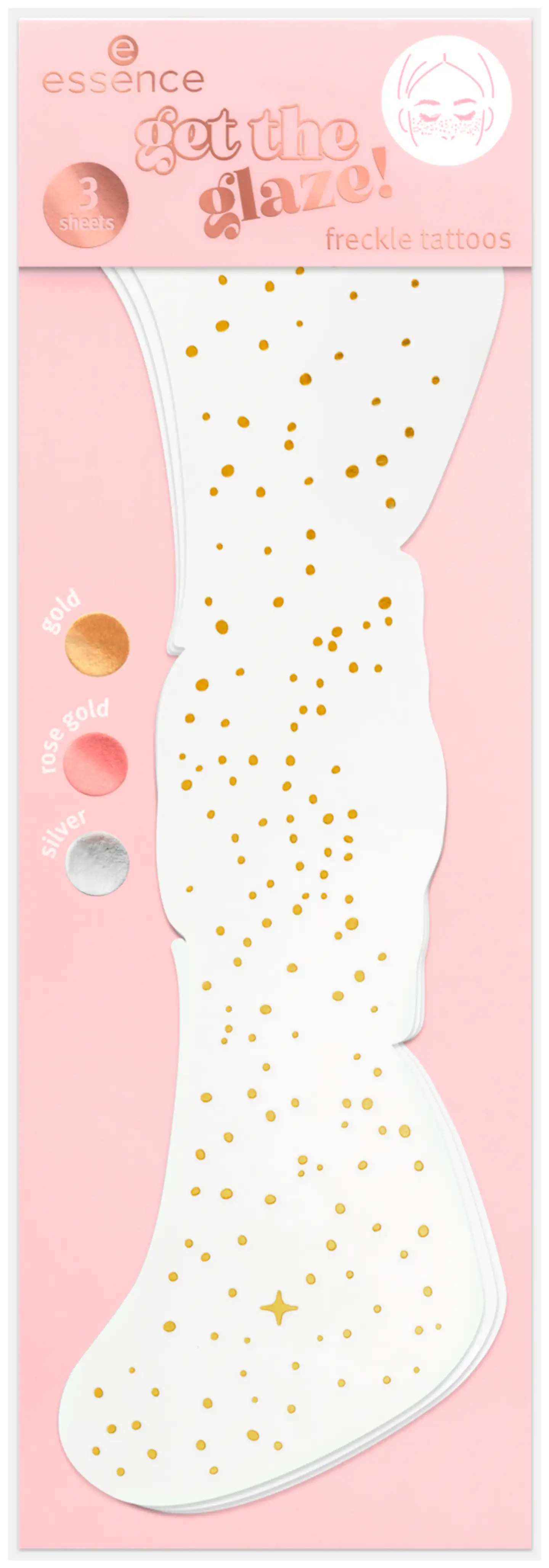 essence get the glaze! freckle tattoos 01 Get it Sprinkled! 3 st - 1