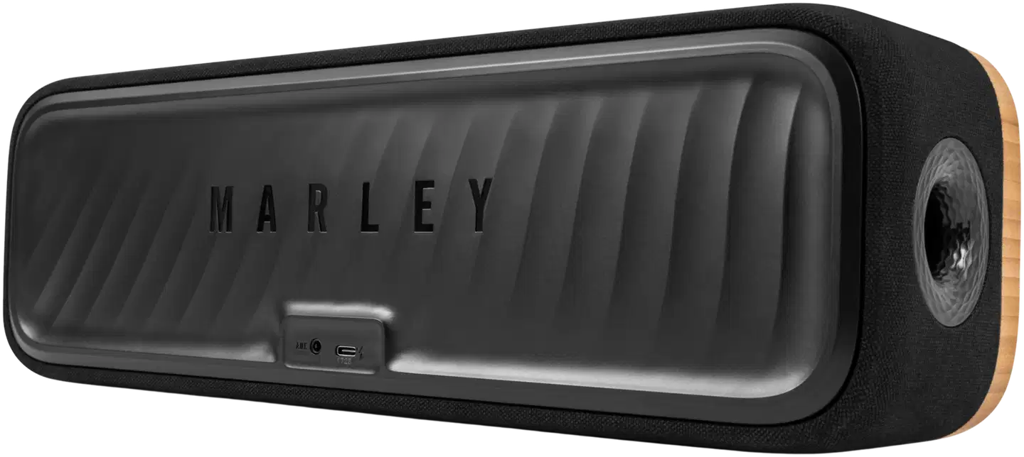 House of Marley Bluetooth kaiutin Get Together 3, musta/puu - 4