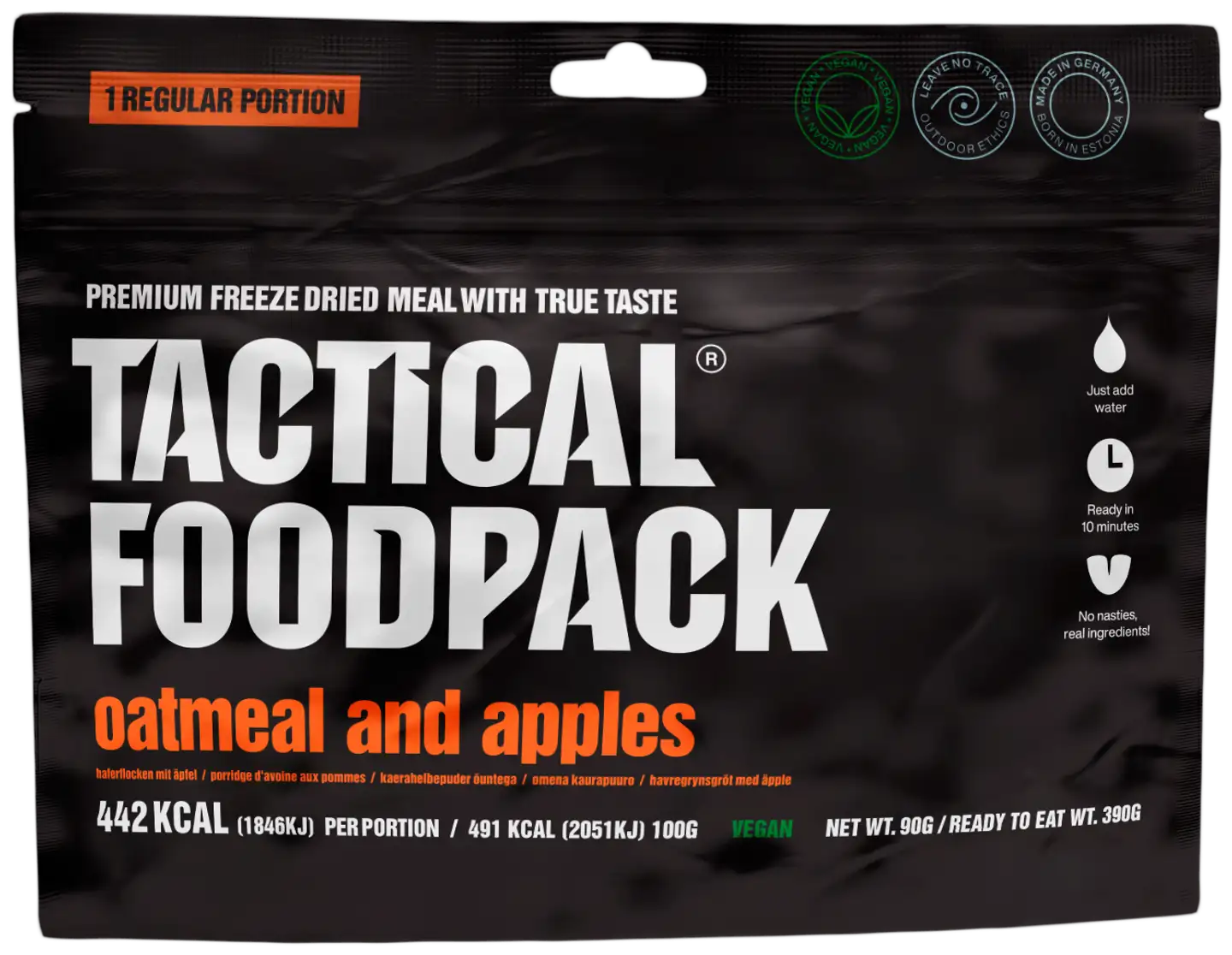 Tactical Foodpack omena kaurapuuro - 1