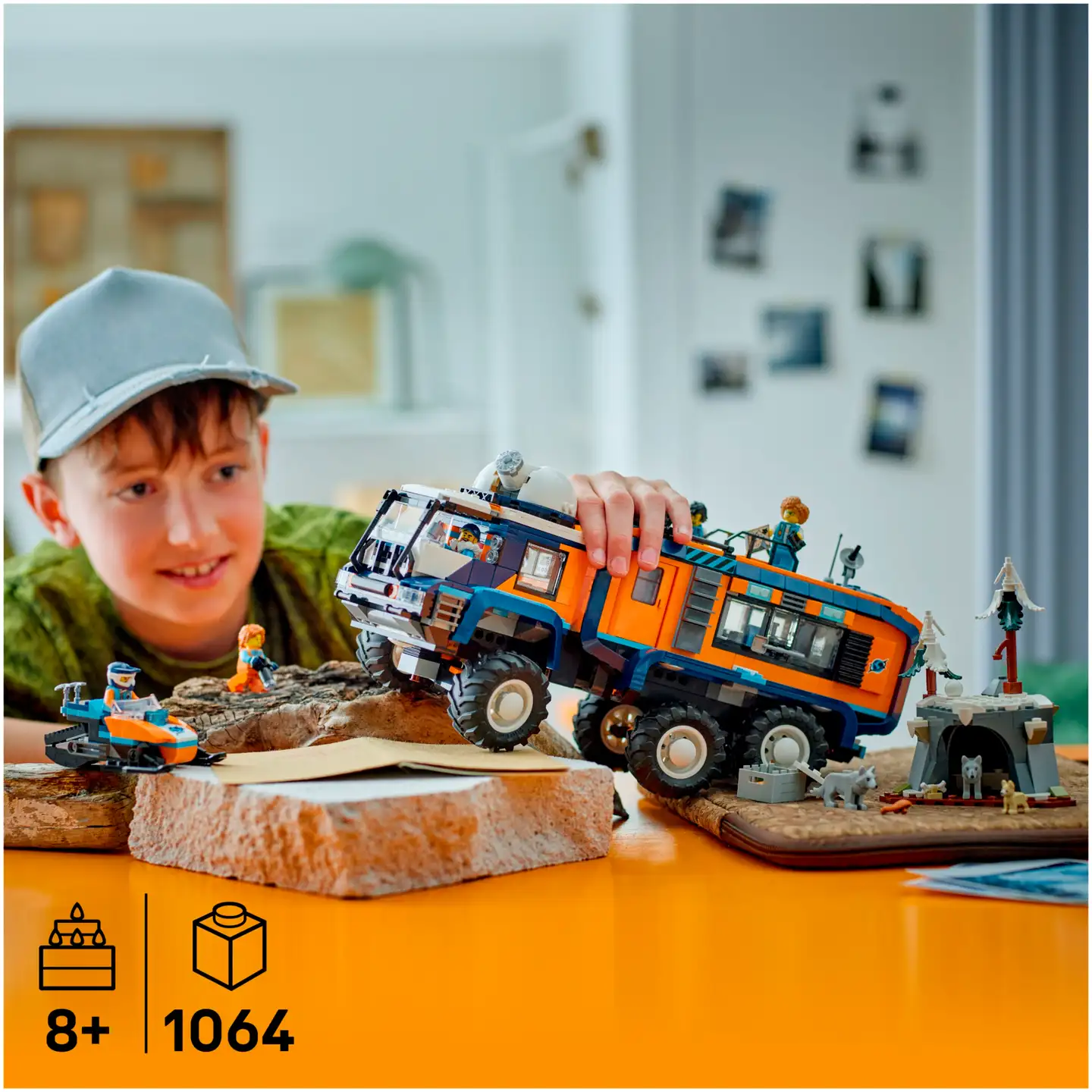LEGO® City Exploration 60471 Arktisten tutkimusretkeilijöiden tiedelaboratoriorekka - 9
