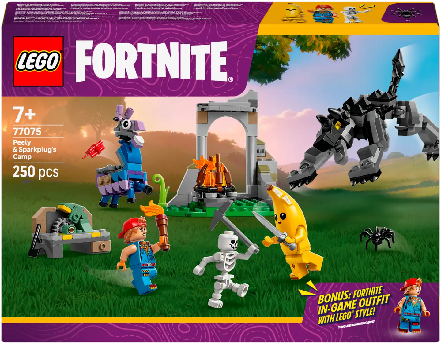 LEGO® Fortnite 77075 Peelyn ja Sparkplugin seikkailu - 2