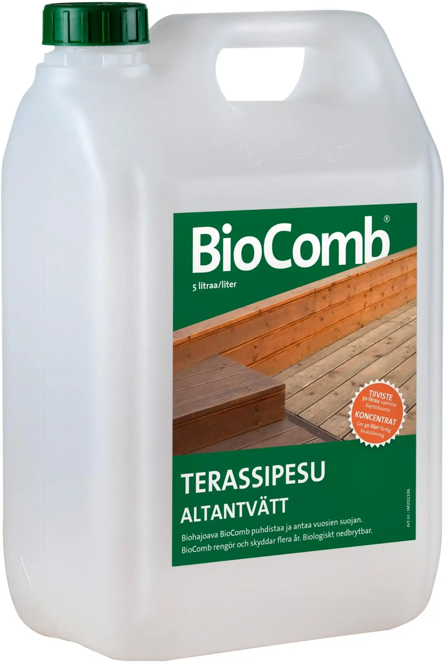 BioComb Terassipesu 5 l