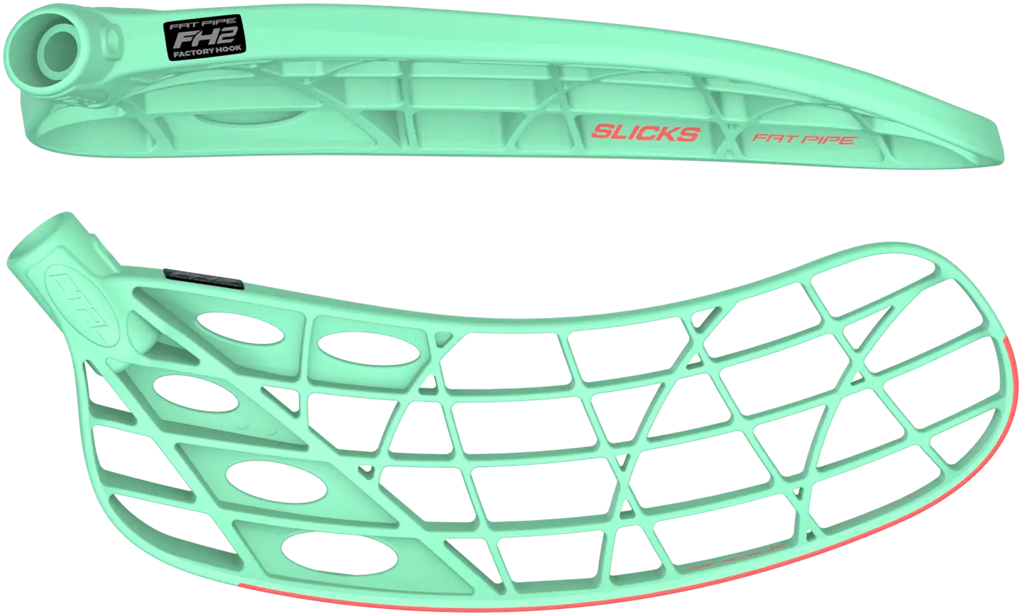 Fat Pipe Salibandymailan lapa CTRL Slicks PPB Fresh Mint/ PE Almost Red FH2 R
