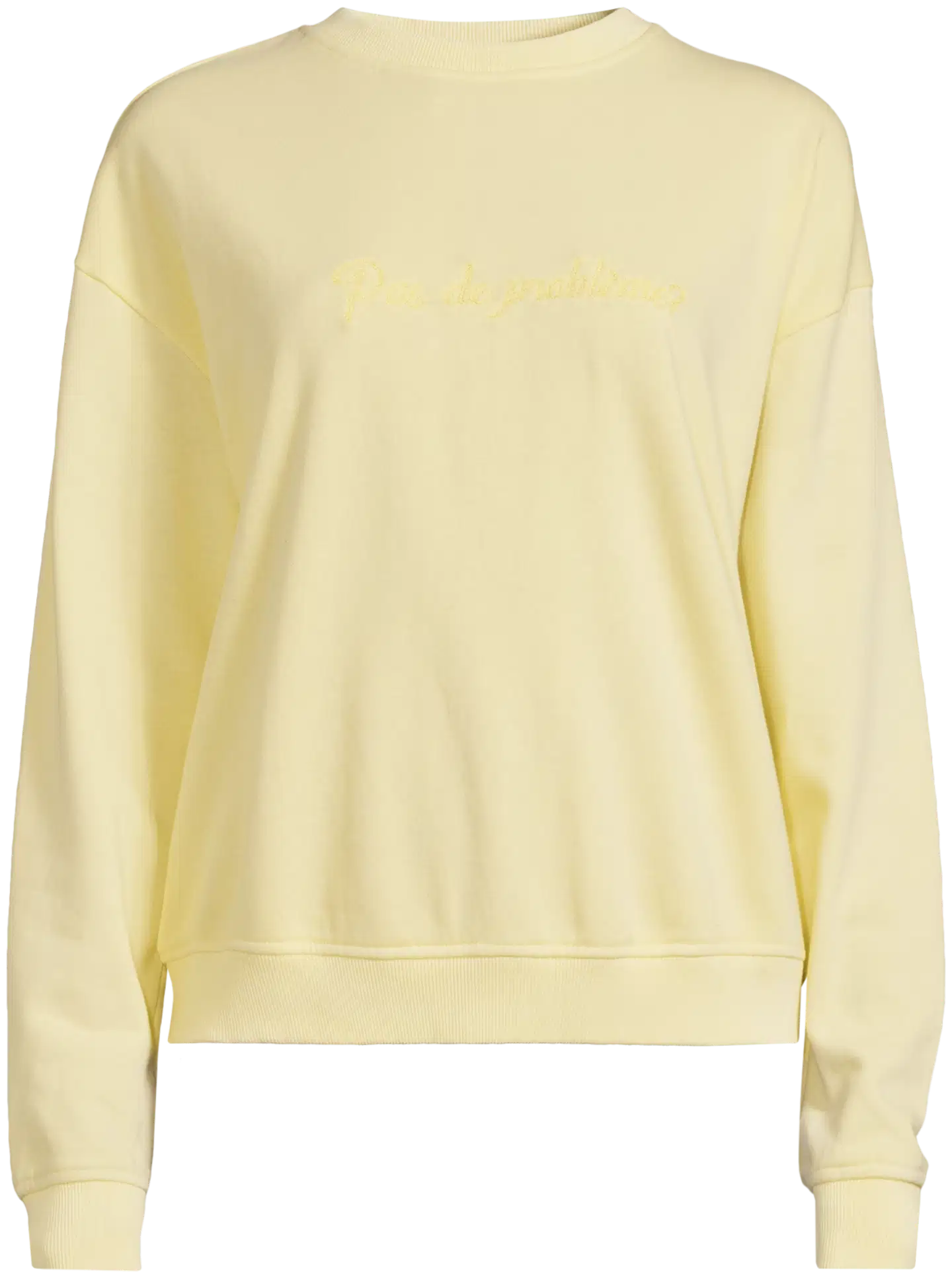 WKLY. naisten collegepusero 213W000111 - Yellow - 2