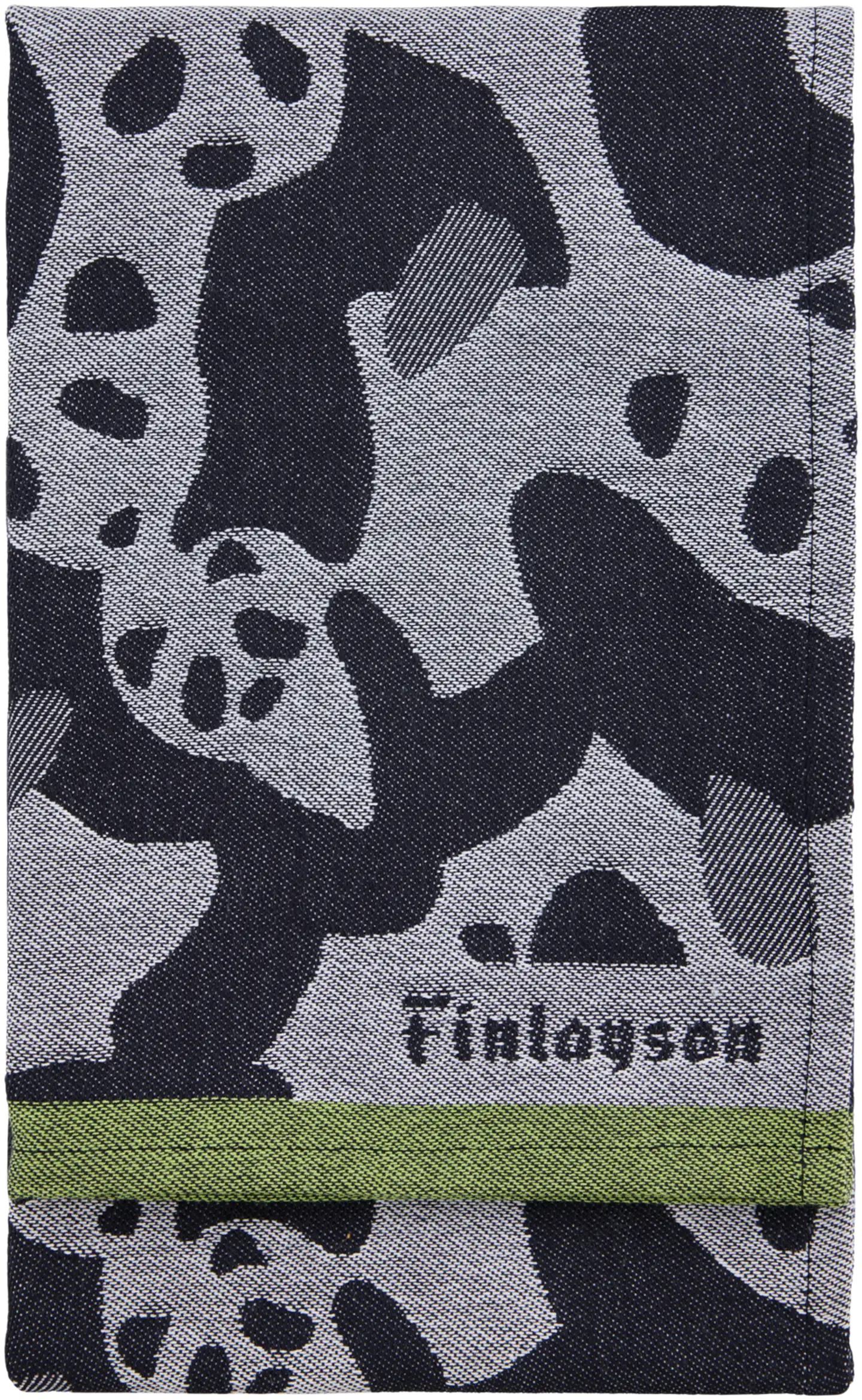 Finlayson keittiöpyyhe Sukukokous 2kpl 50x70cm musta-valko-vihreä - 1