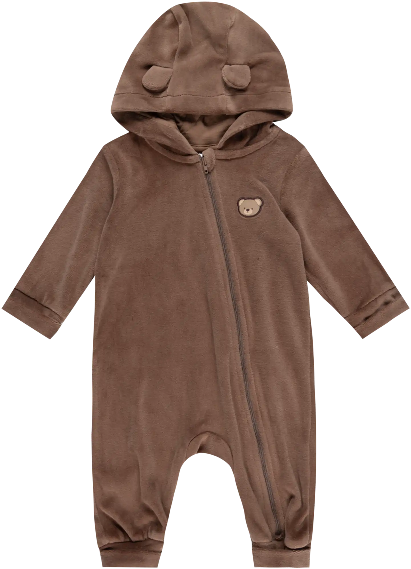 Ciraf vauvojen veluurihaalari puuvillasekoitetta Nalle 250B260100 - Brownie - 1