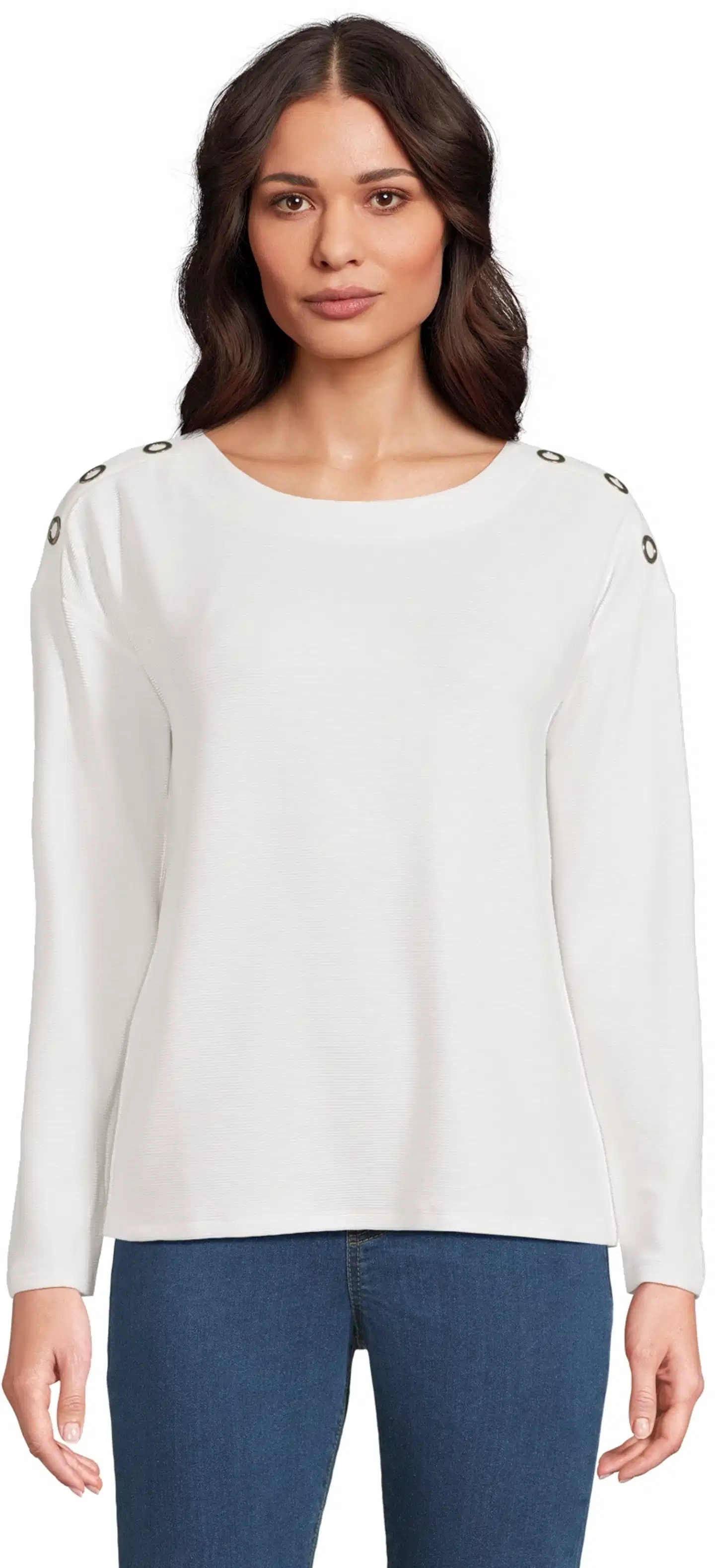 House naisten pusero Details 213H262903 - white - 1