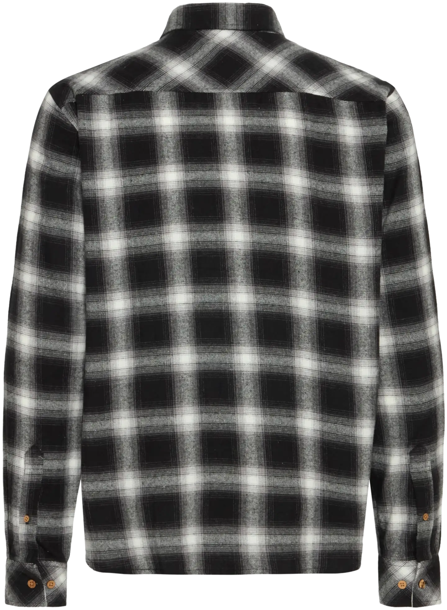 Solid miesten flanellipaita SDRye - True black - 2