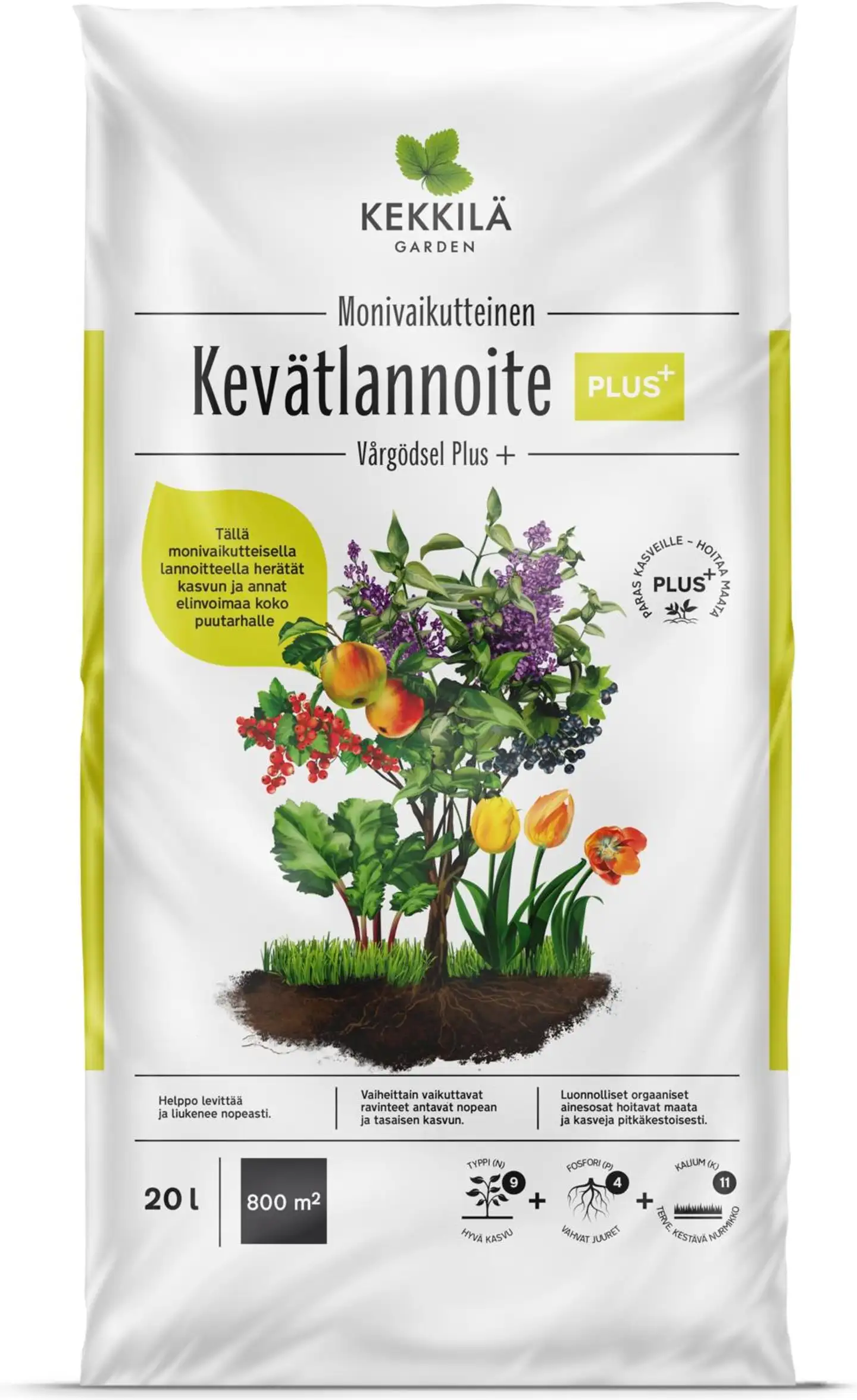 Kekkilä Kevätlannoite PLUS 20 l