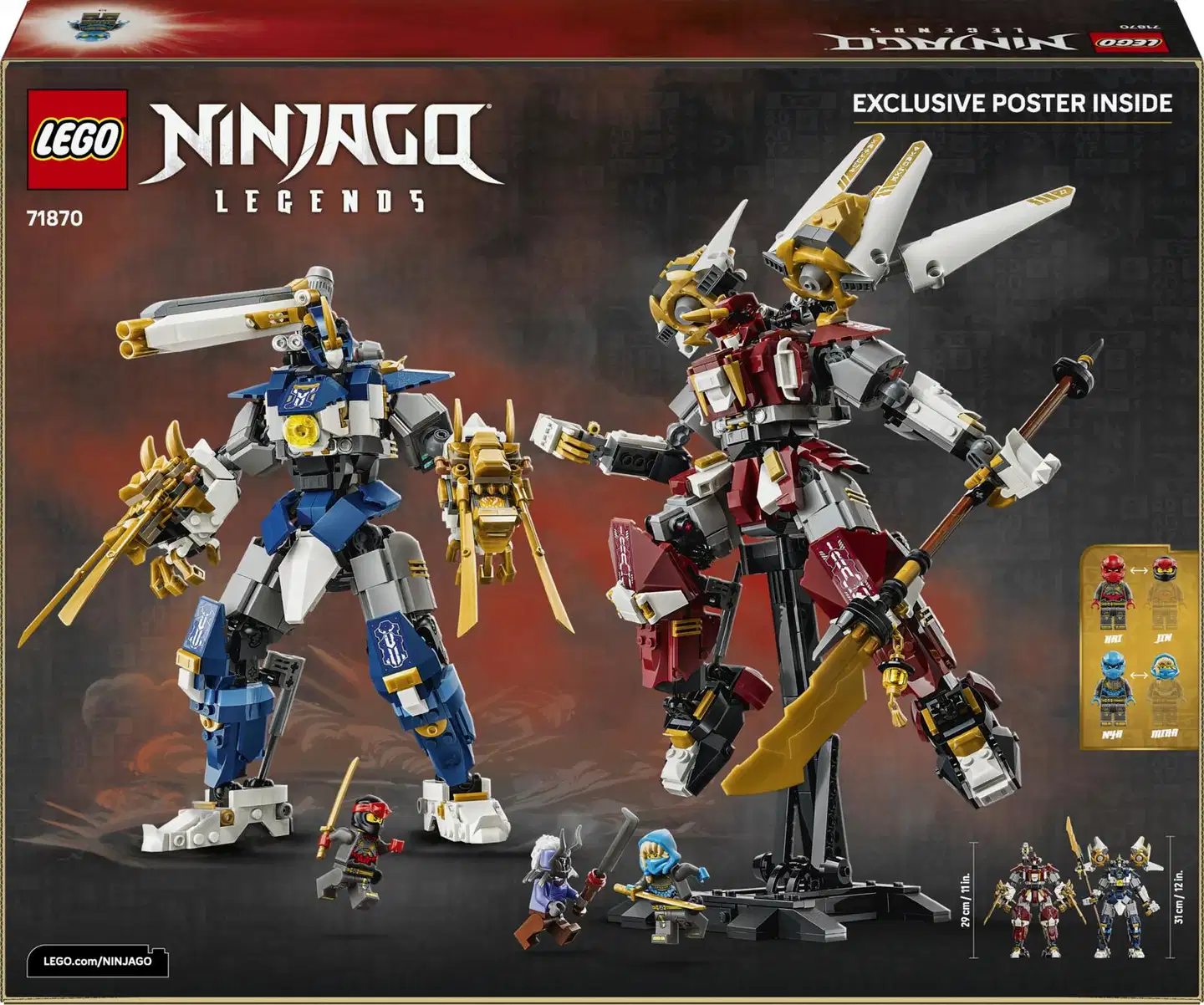 LEGO® Ninjago 71870 Kaksostitaanirobotit - 4