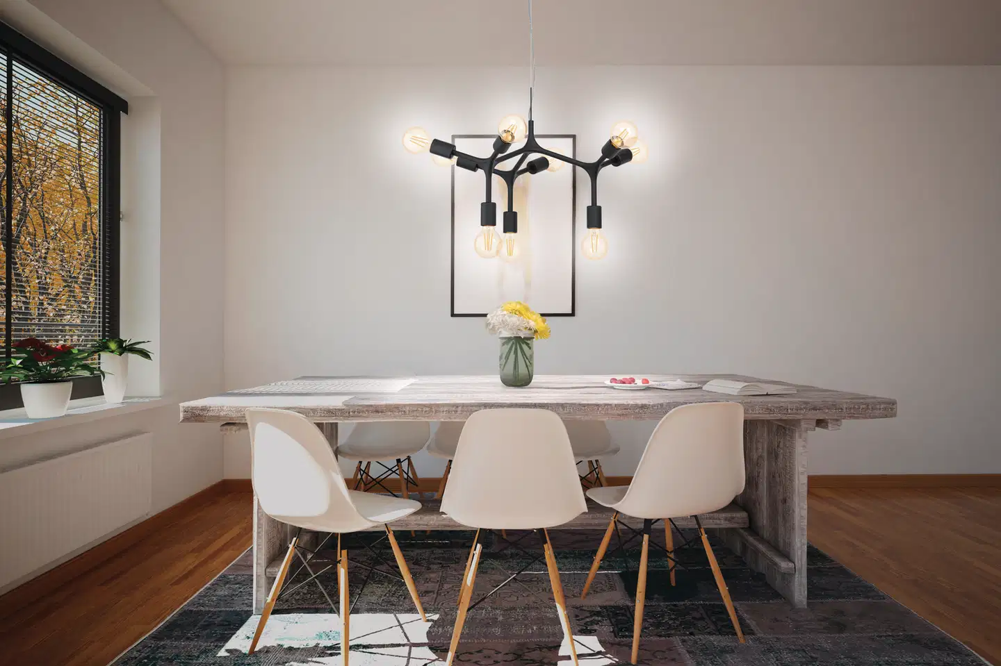 EGLO riippuvalaisin Bocadella 9-os. musta - 5