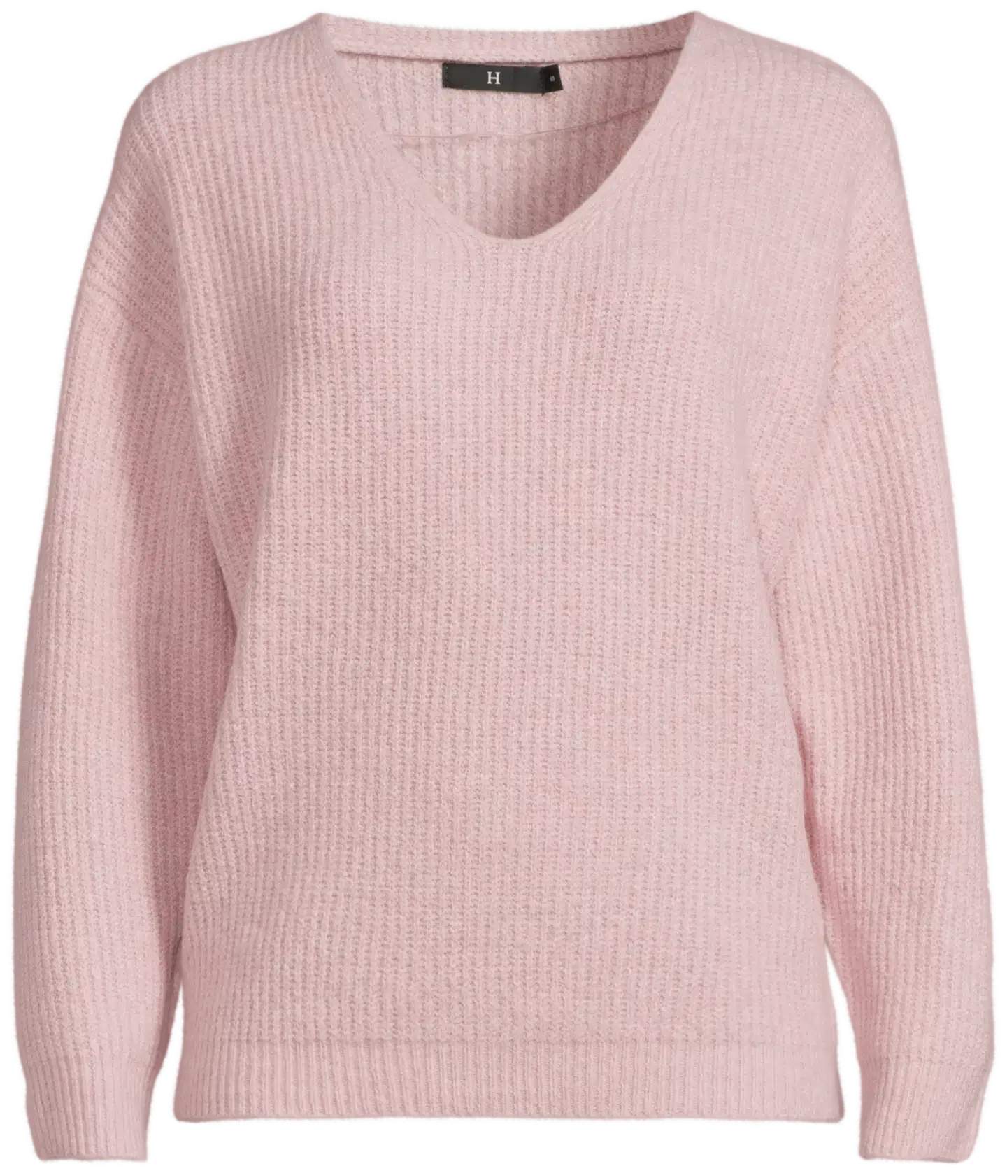 House naisten neulepusero soft 213H264012 - pink - 2
