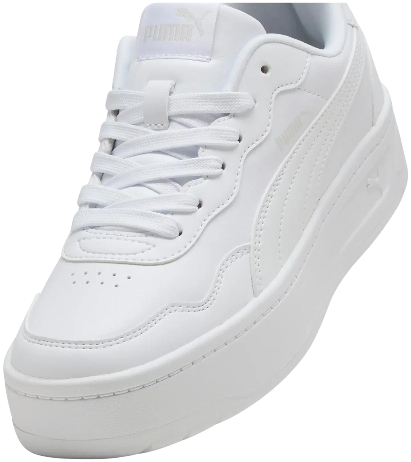 Puma naisten tennari Court Lally Skye - Puma White - 6
